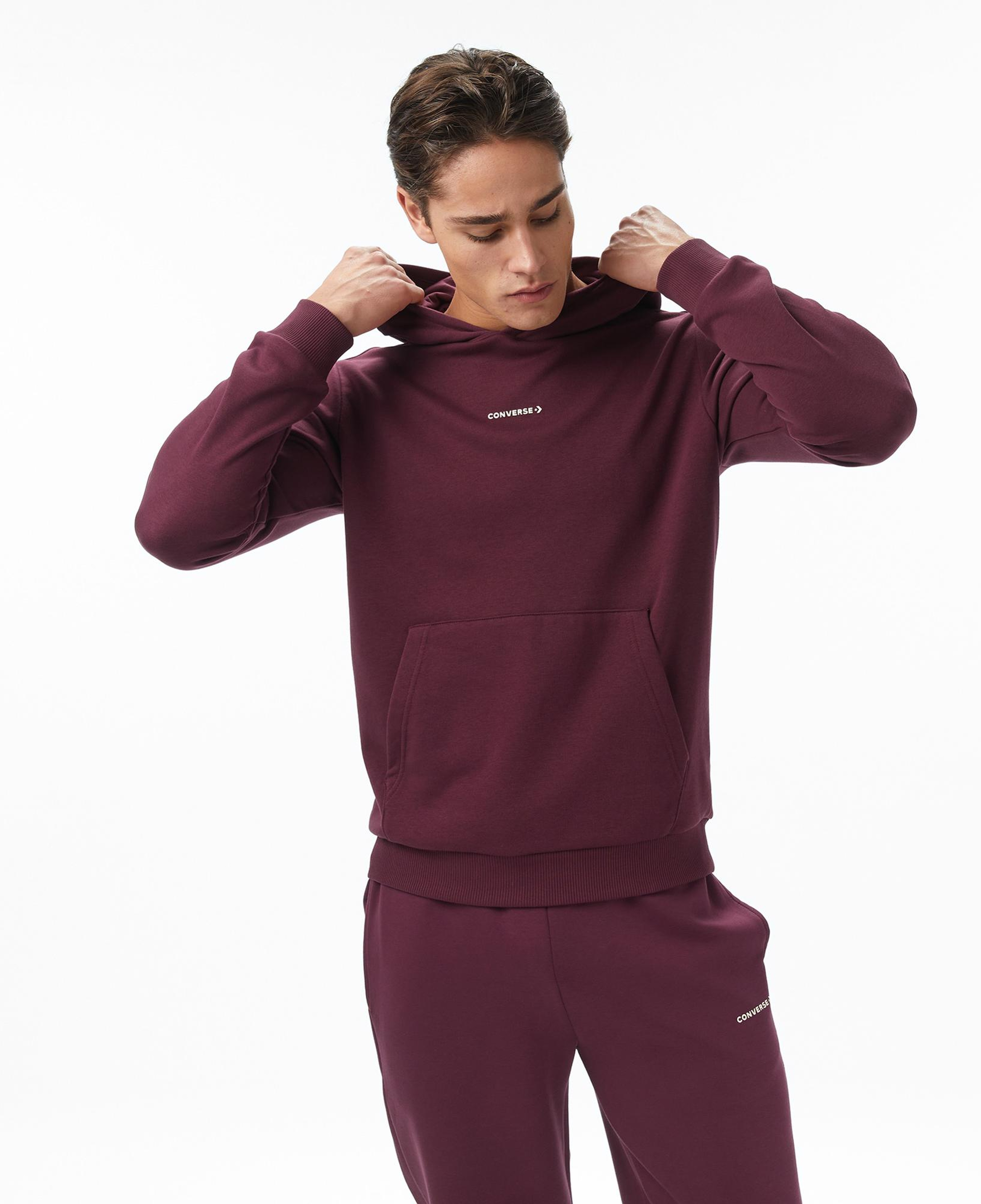 Converse Erkek Bordo Sweatshirt