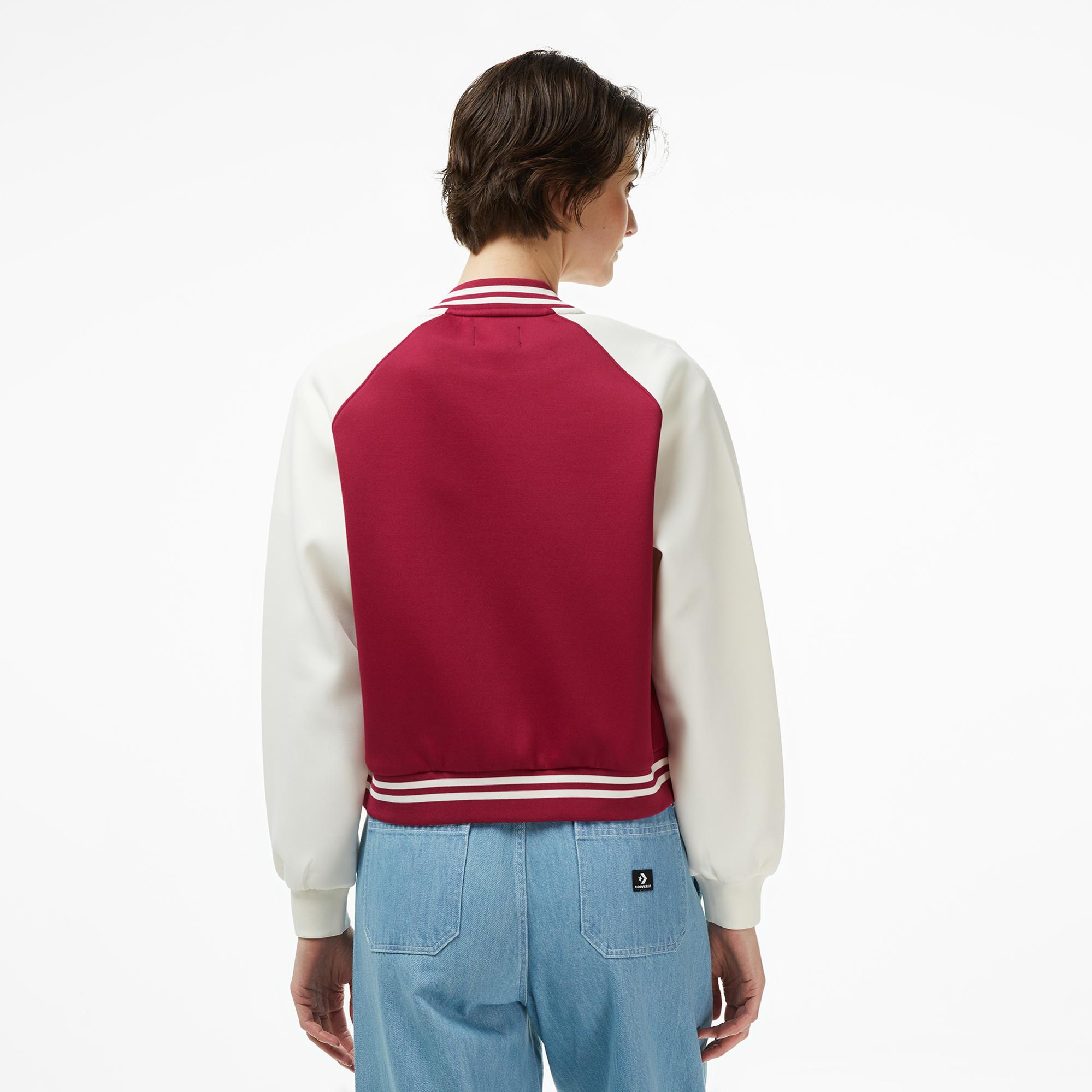 Converse Unisex Bordo Ceket