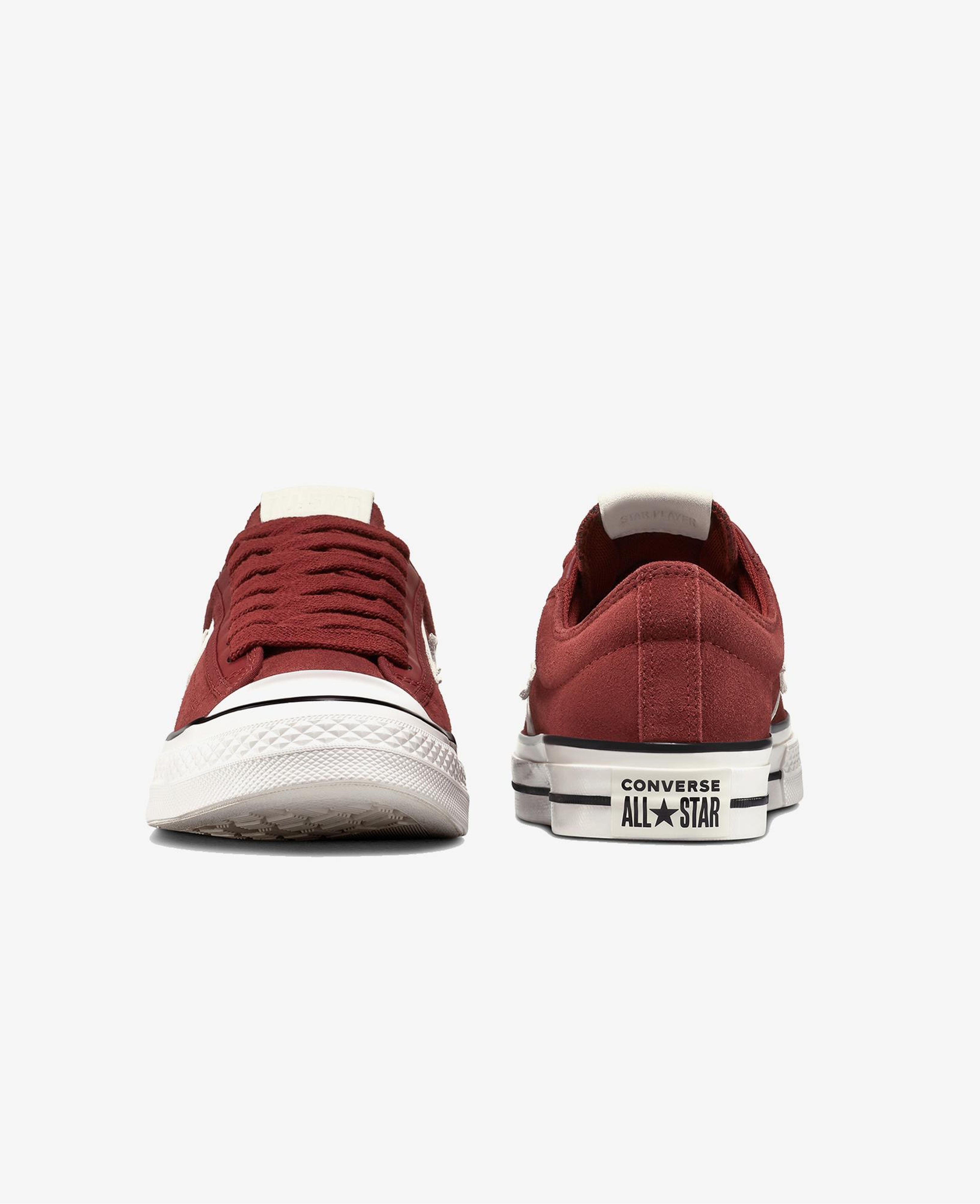 Converse Star Player 76 Suede Unisex Bordo Sneaker