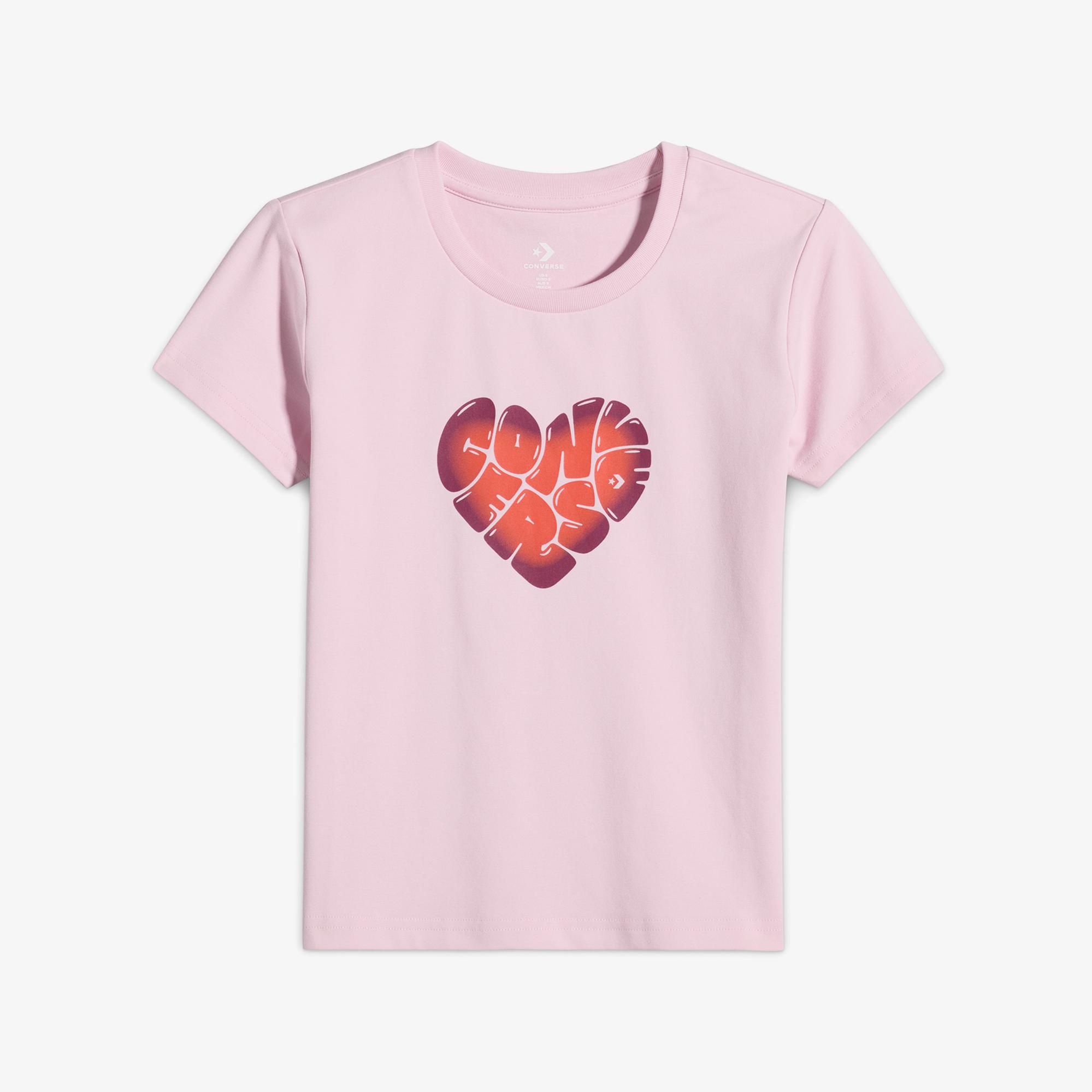 Converse Kadın Pembe T-Shirt