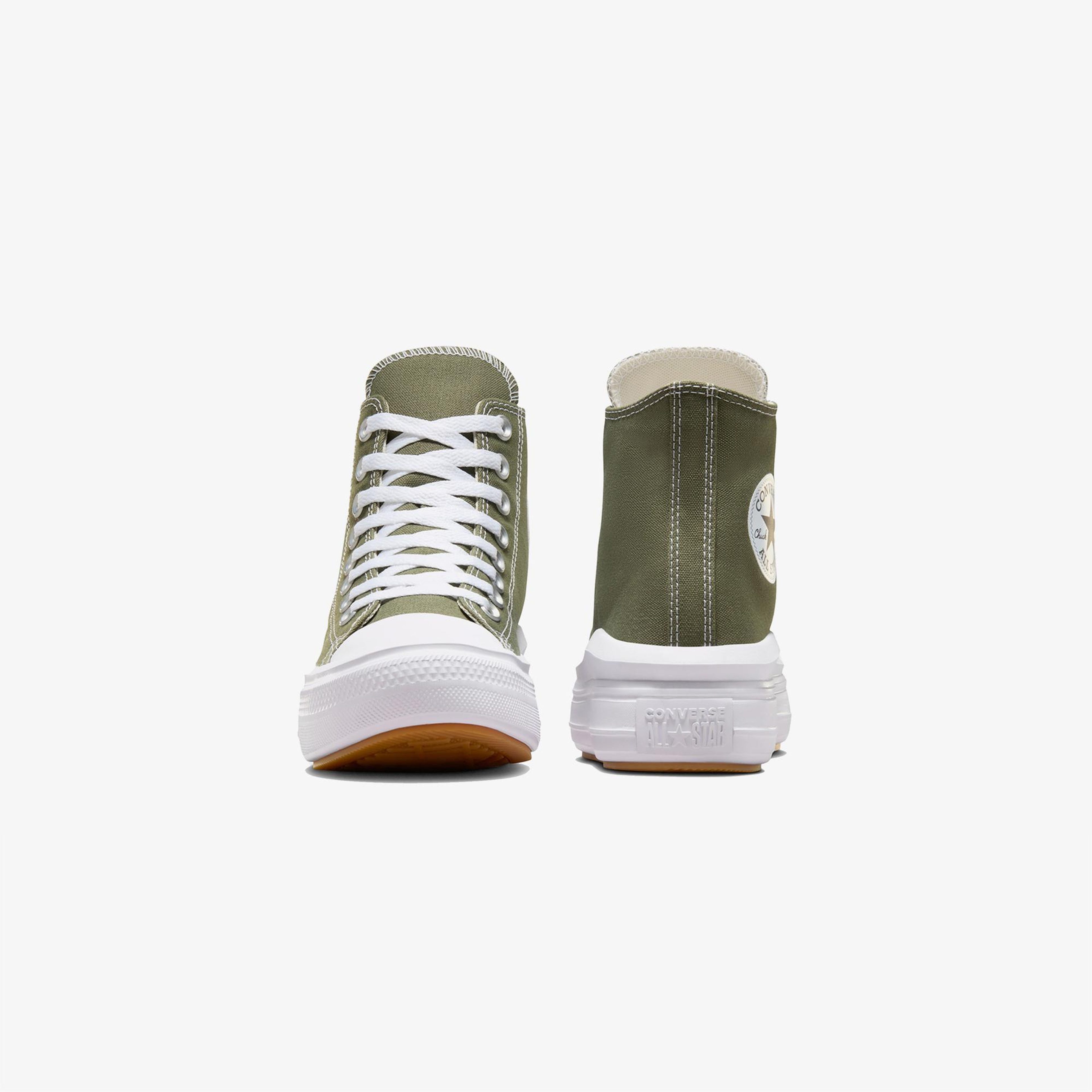 Converse Chuck Taylor All Star Move Platform Kadın Haki Sneaker