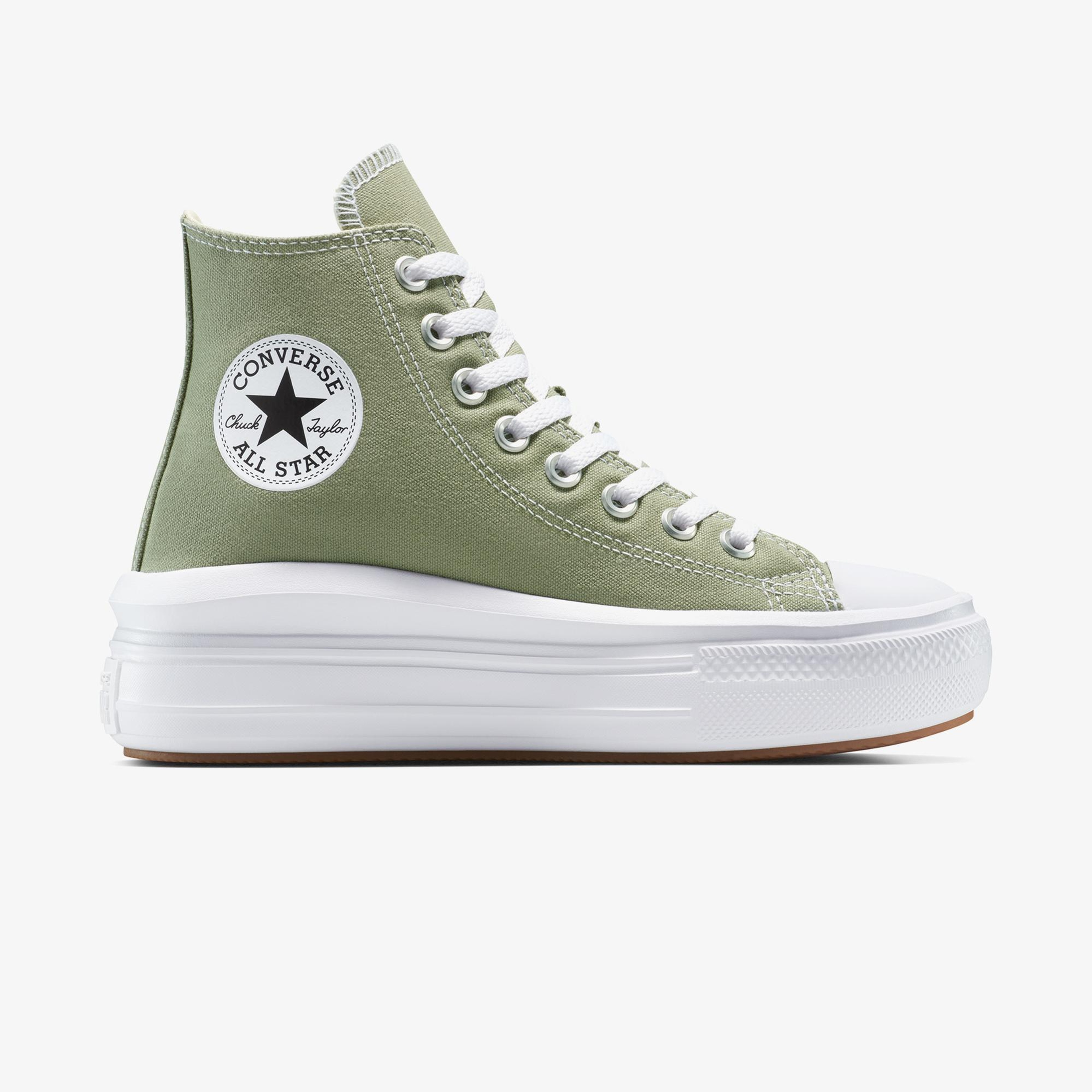 Converse Chuck Taylor All Star Move Platform Kadın Yeşil Sneaker