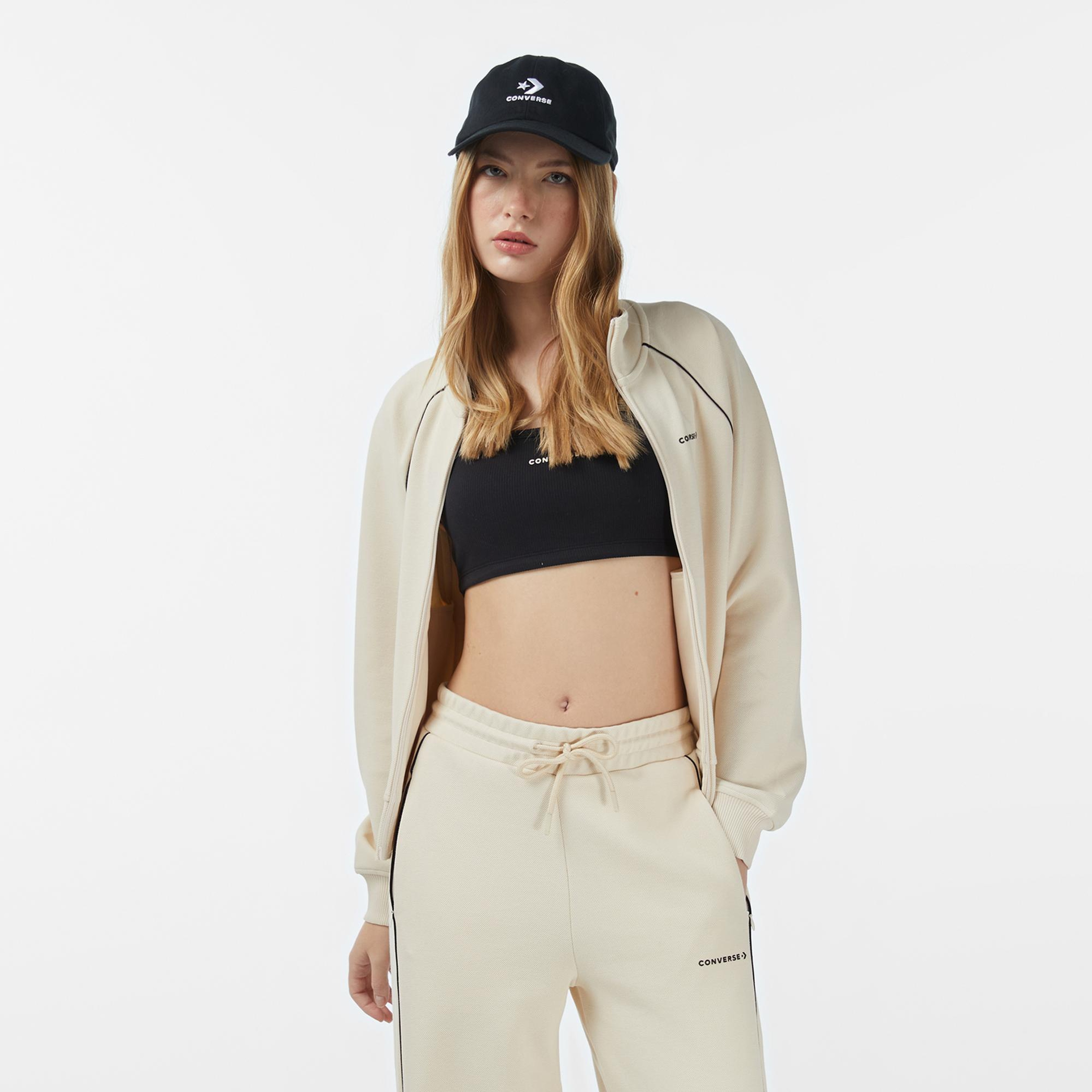 Converse Kadın Krem Sweatshirt