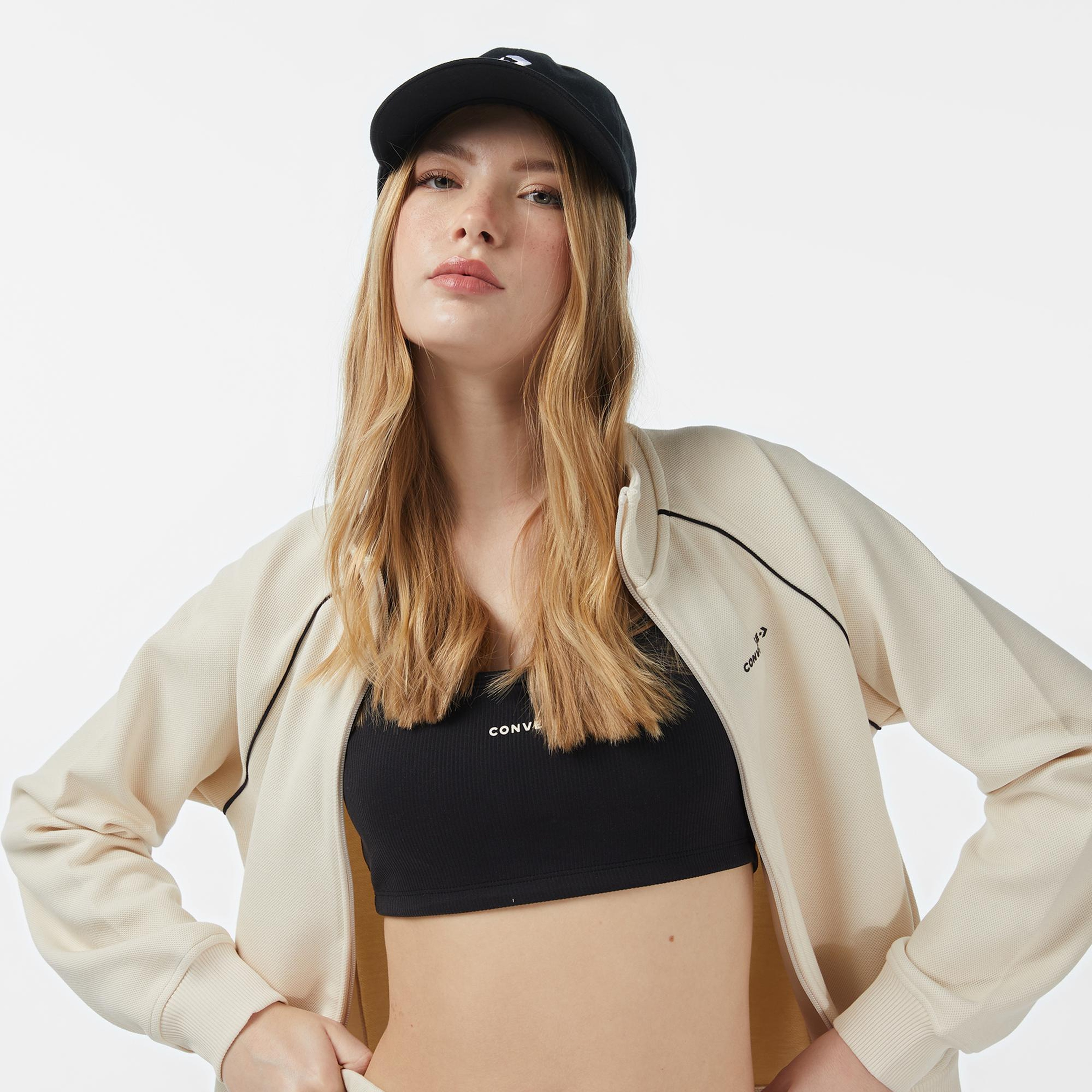 Converse Kadın Krem Sweatshirt