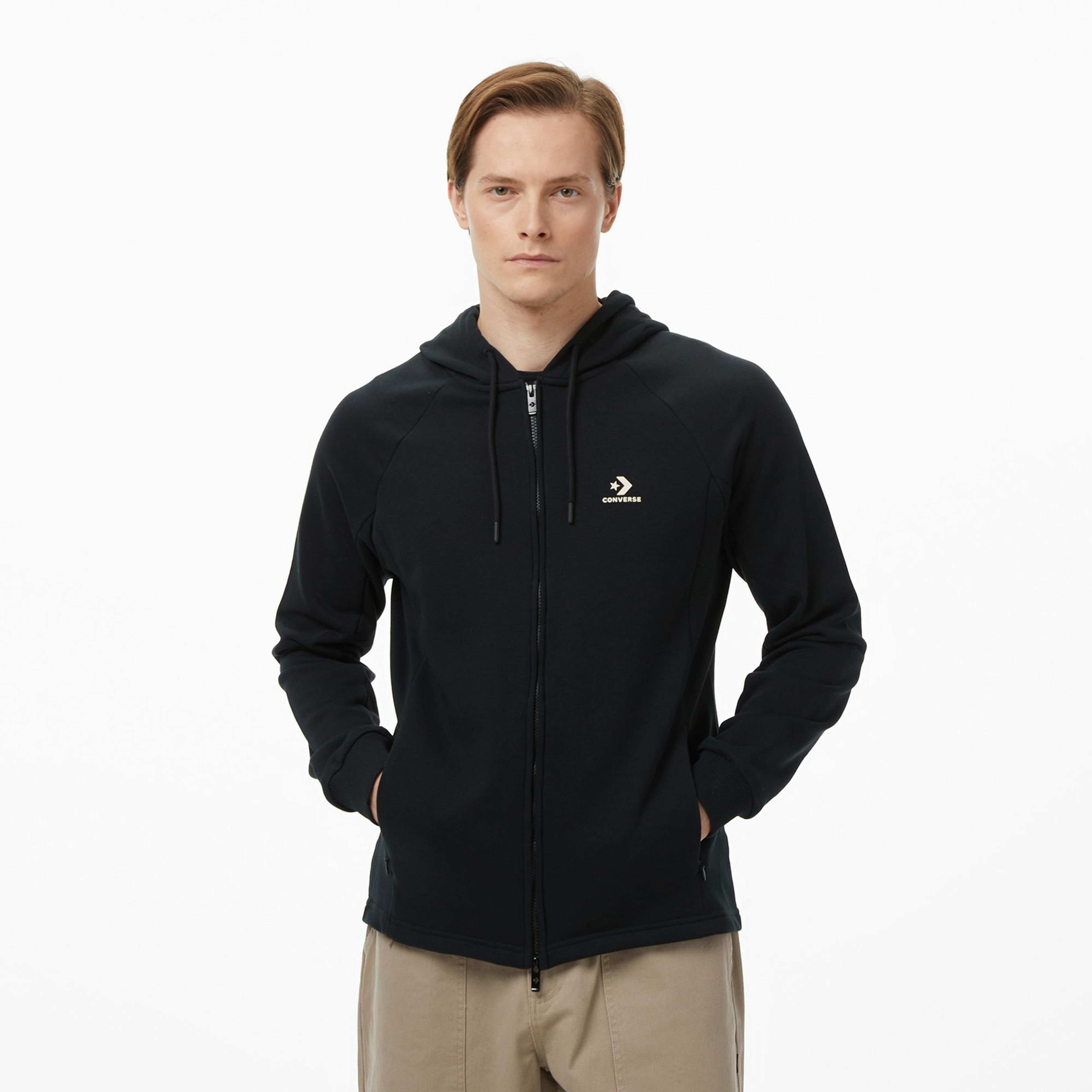 Converse Erkek Siyah Sweatshirt