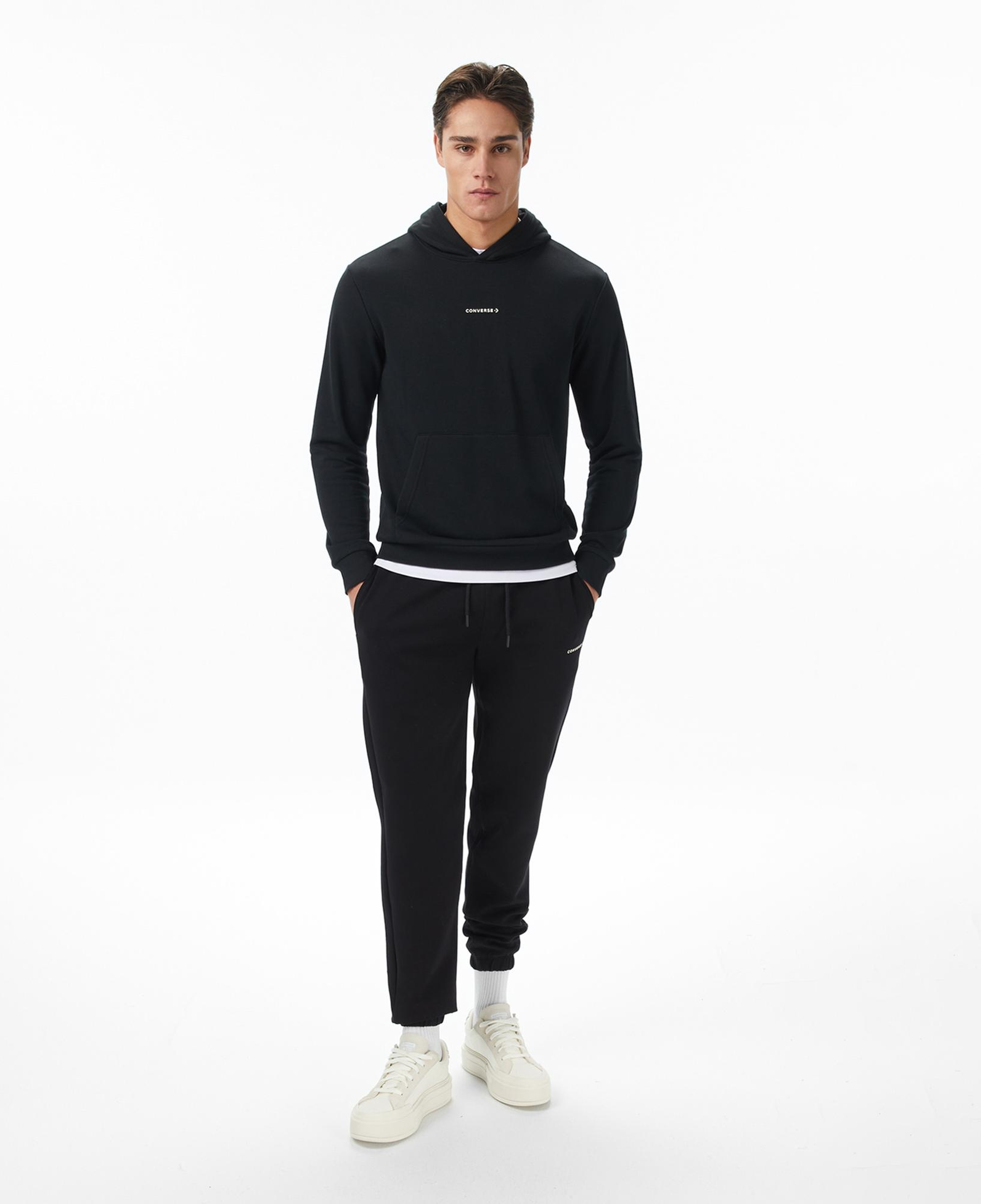 Converse Erkek Siyah Sweatshirt