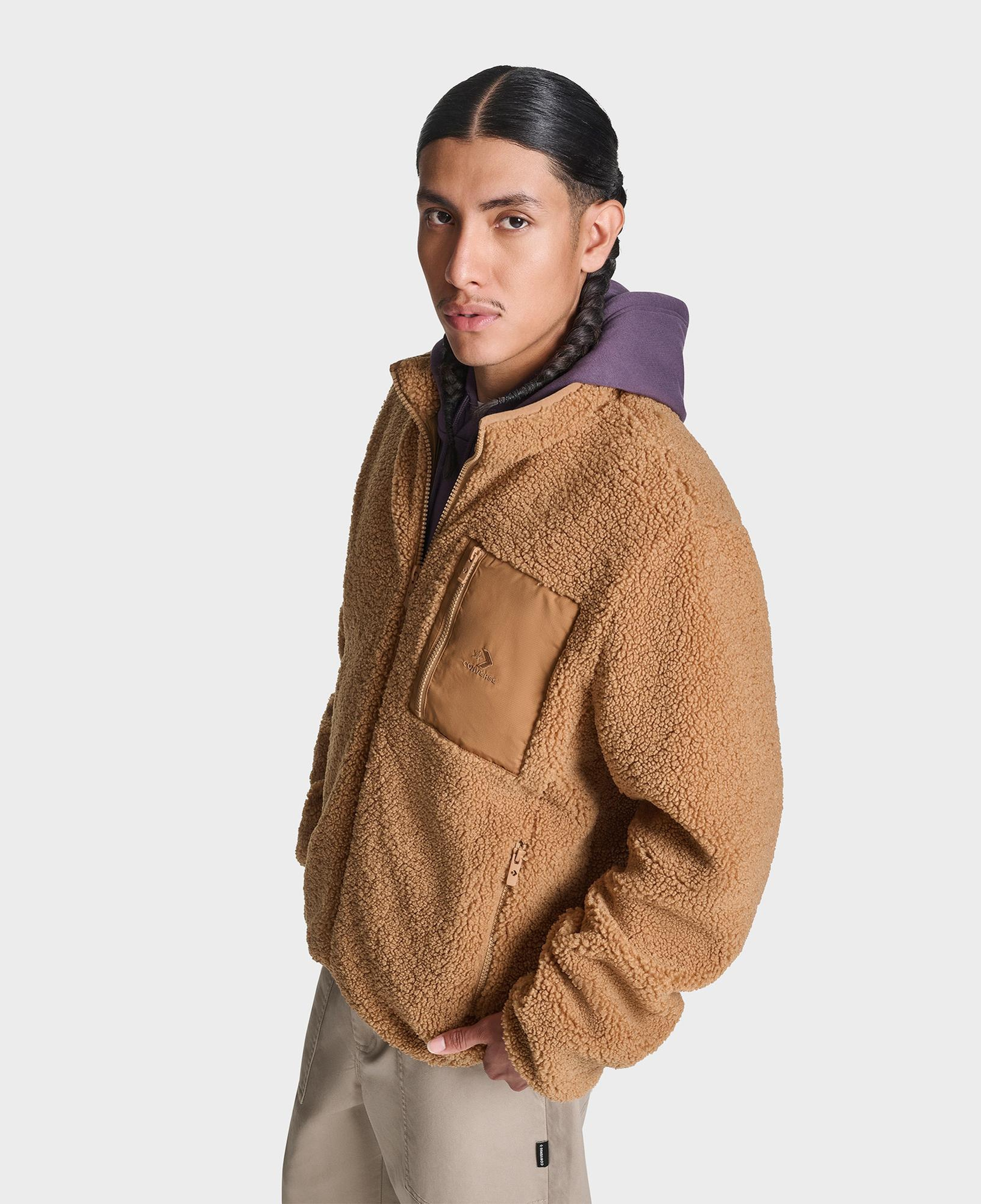 Converse Erkek Kahverengi Ceket