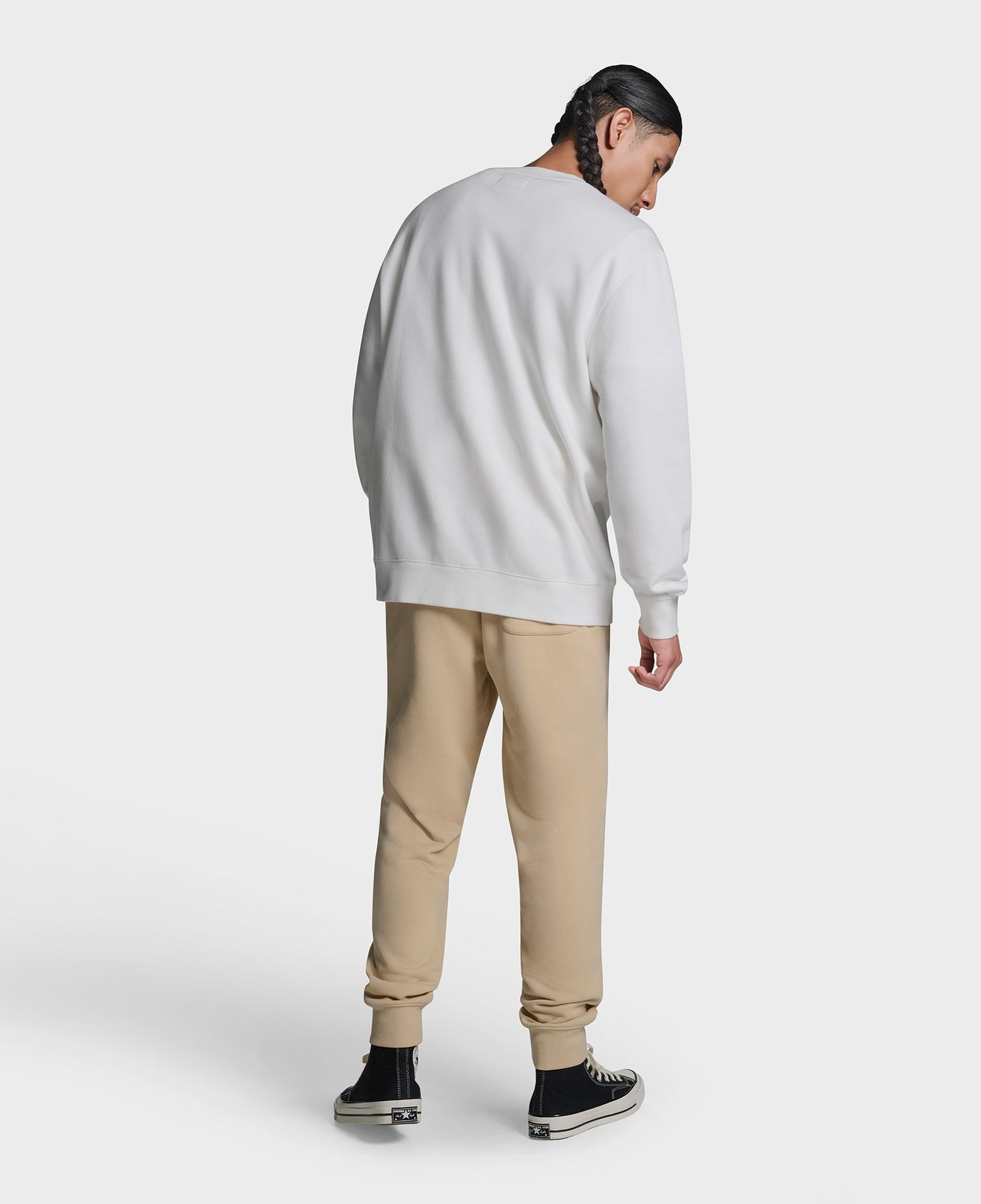 Converse Erkek Beyaz Sweatshirt