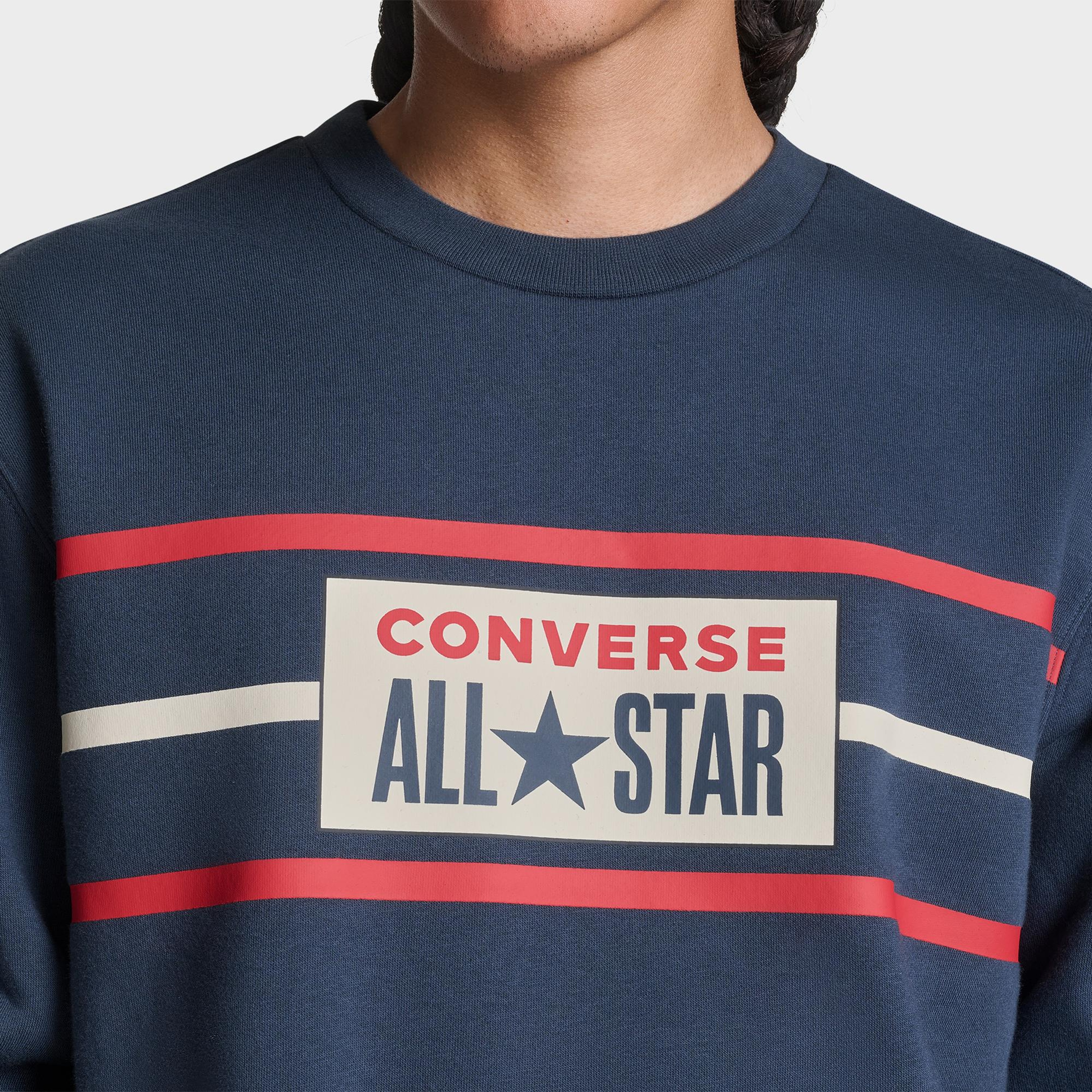 Converse Erkek Lacivert Sweatshirt