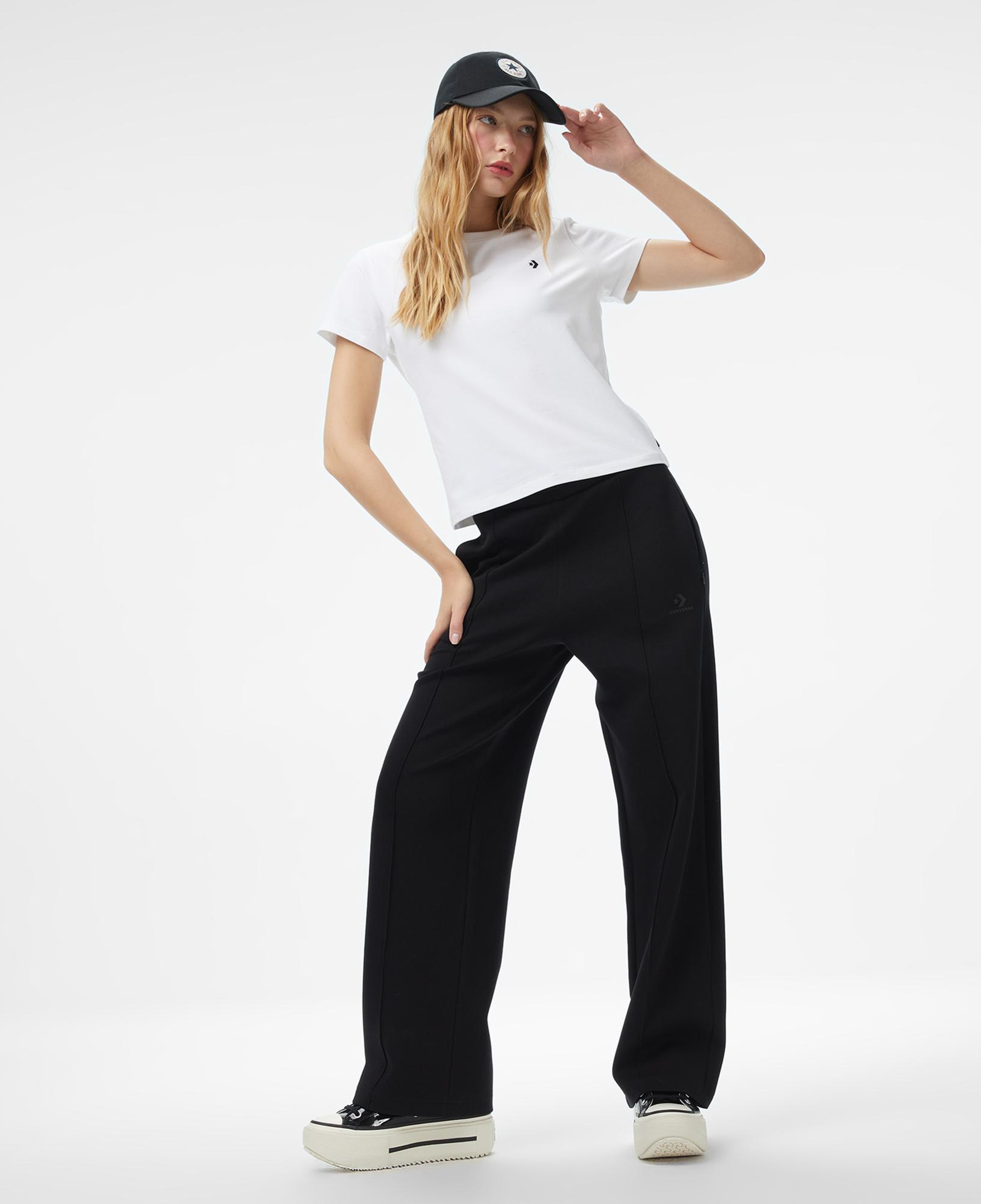 Converse Kadın Siyah Eşofman Altı