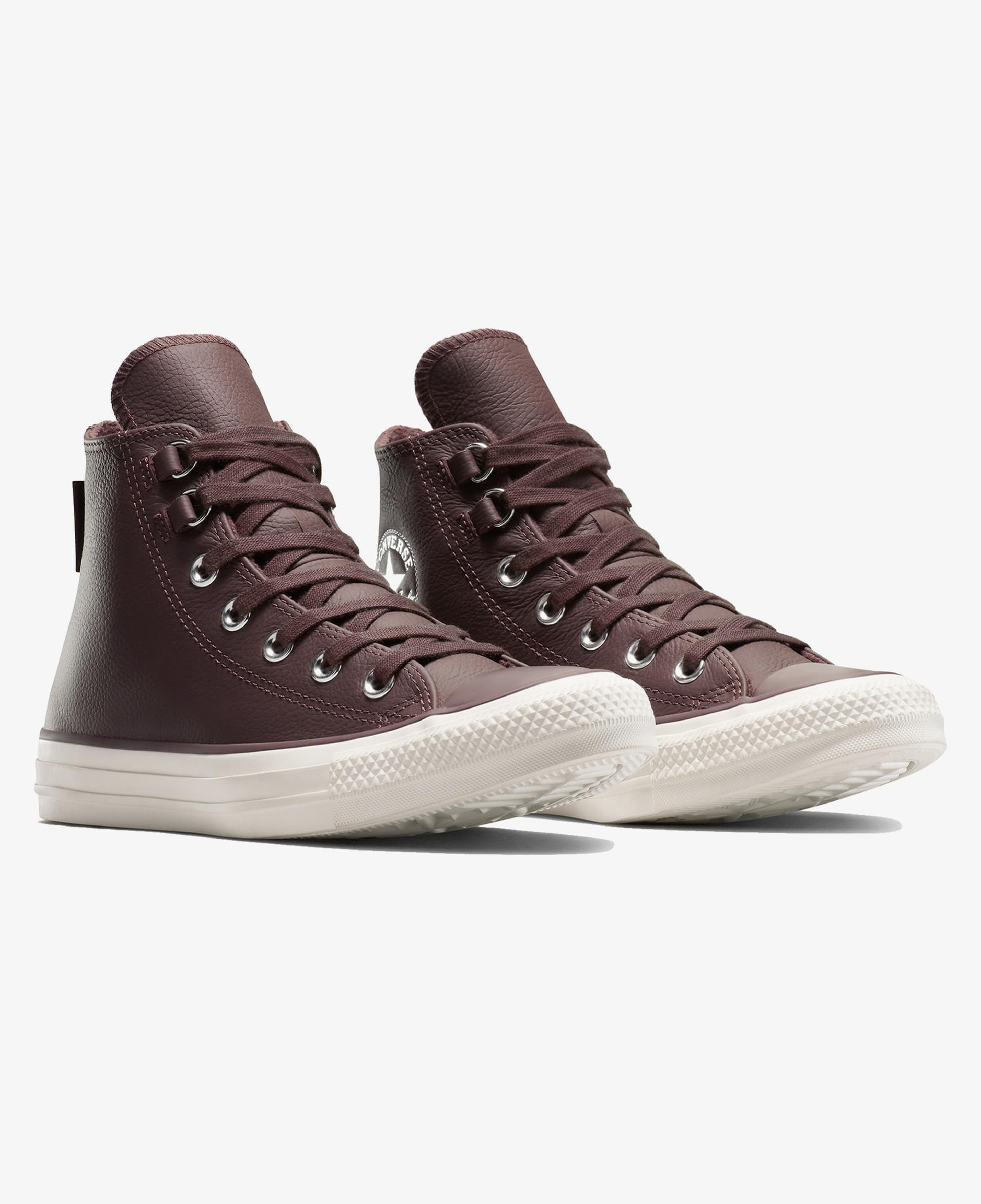Converse Chuck Taylor All Star Leather Unisex Kahverengi Sneaker