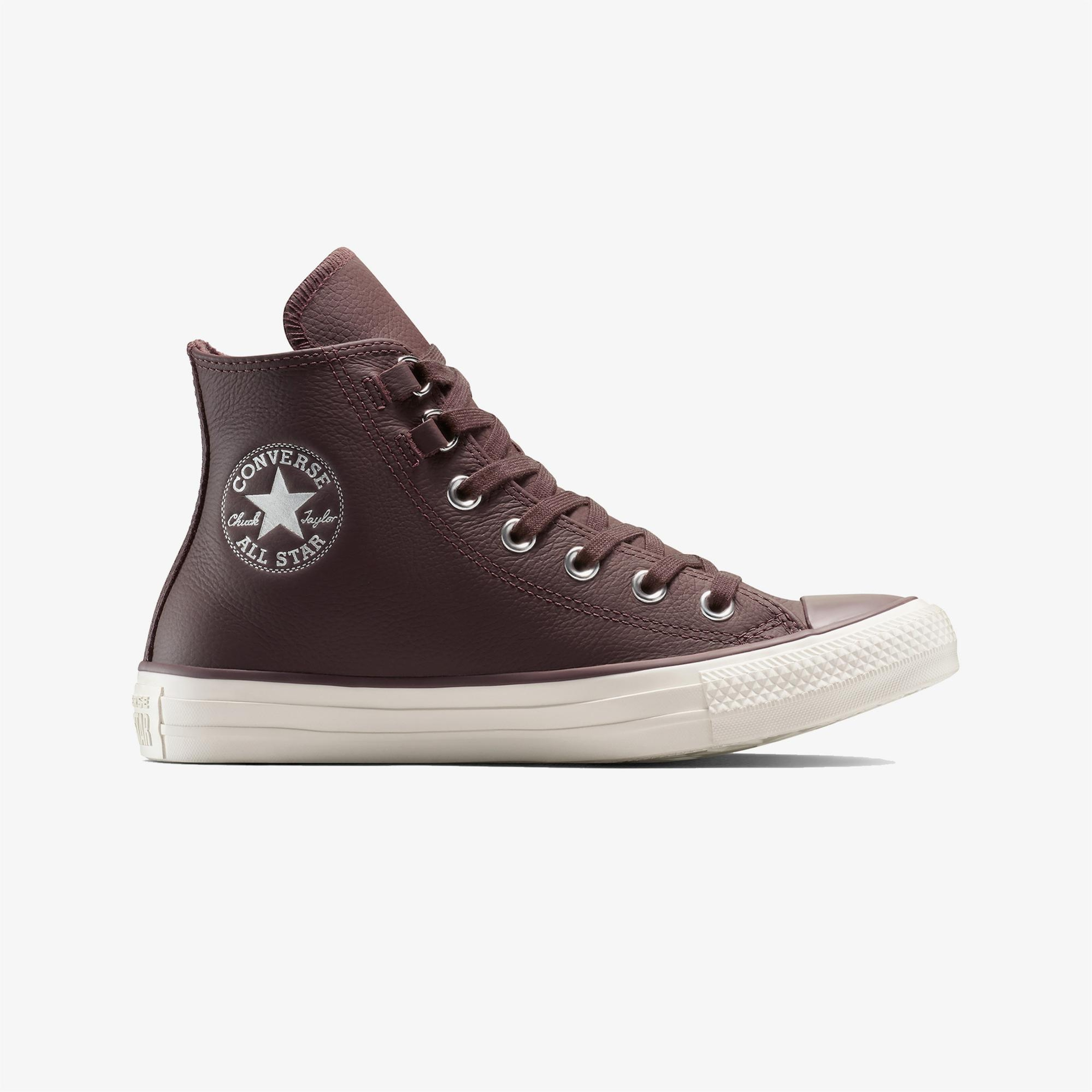 Converse Chuck Taylor All Star Leather Unisex Kahverengi Sneaker