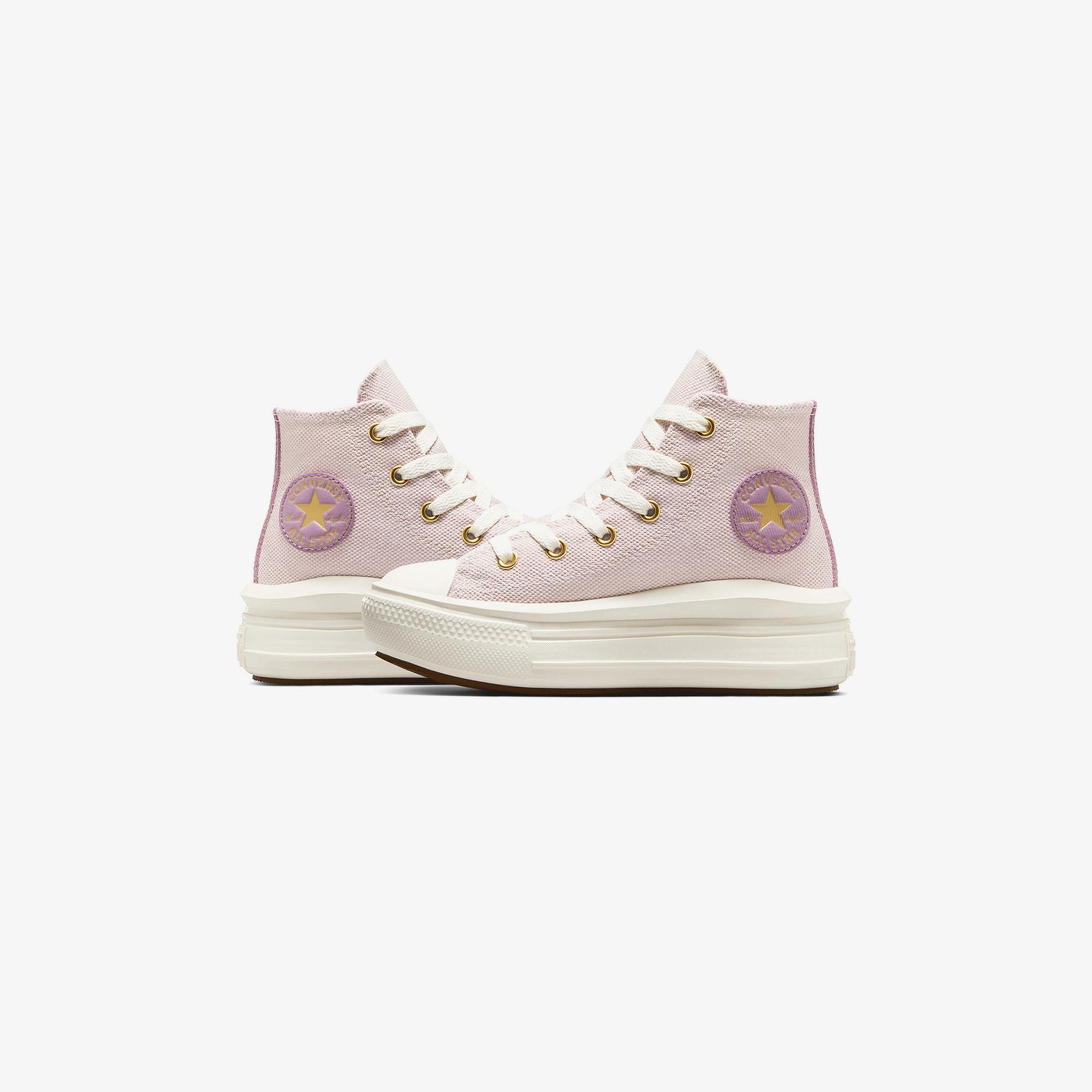Converse Chuck Taylor All Star Move Platform Çocuk Pembe Platform Sneaker