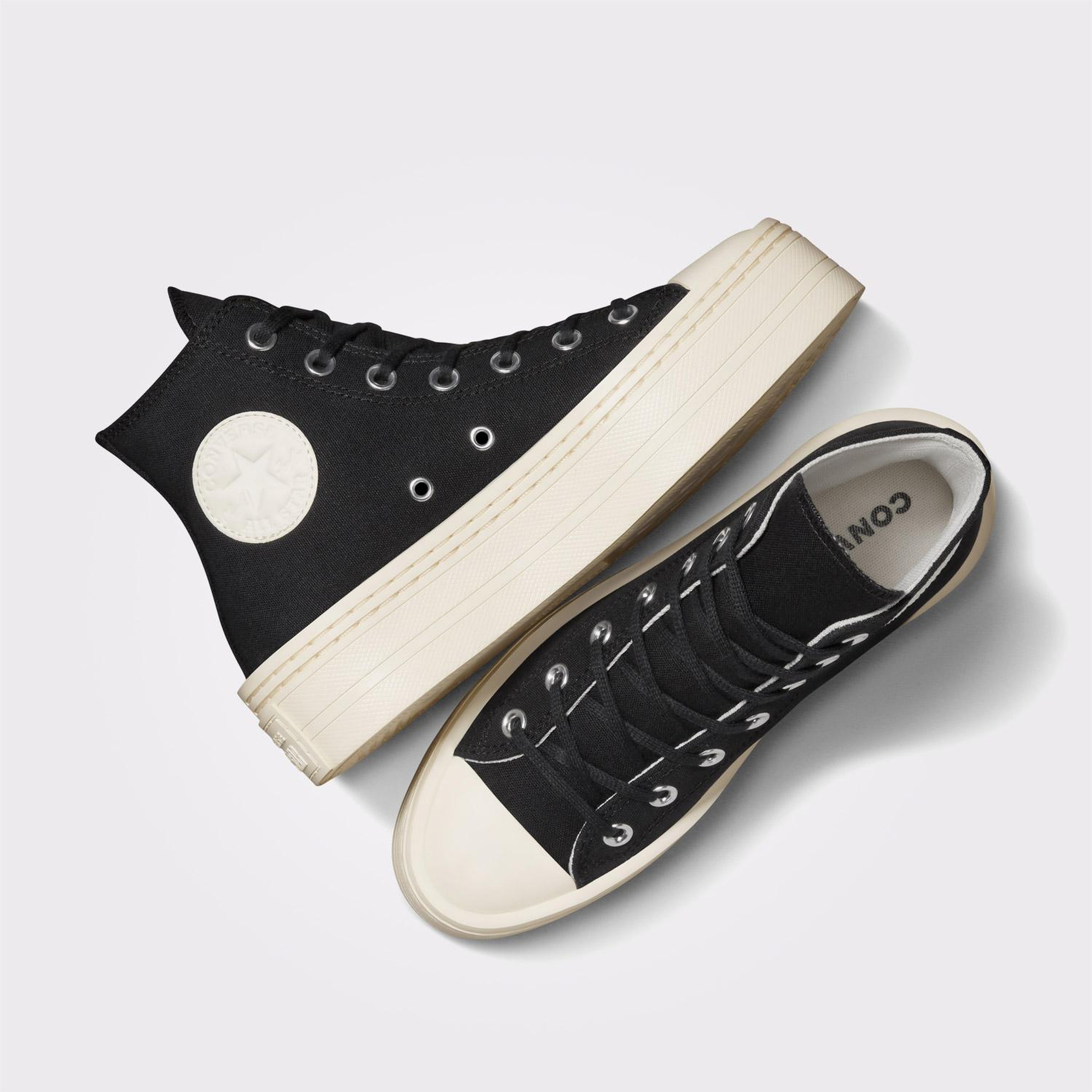 Converse Chuck Taylor All Star Modern Lift Unisex Siyah Platform Sneaker