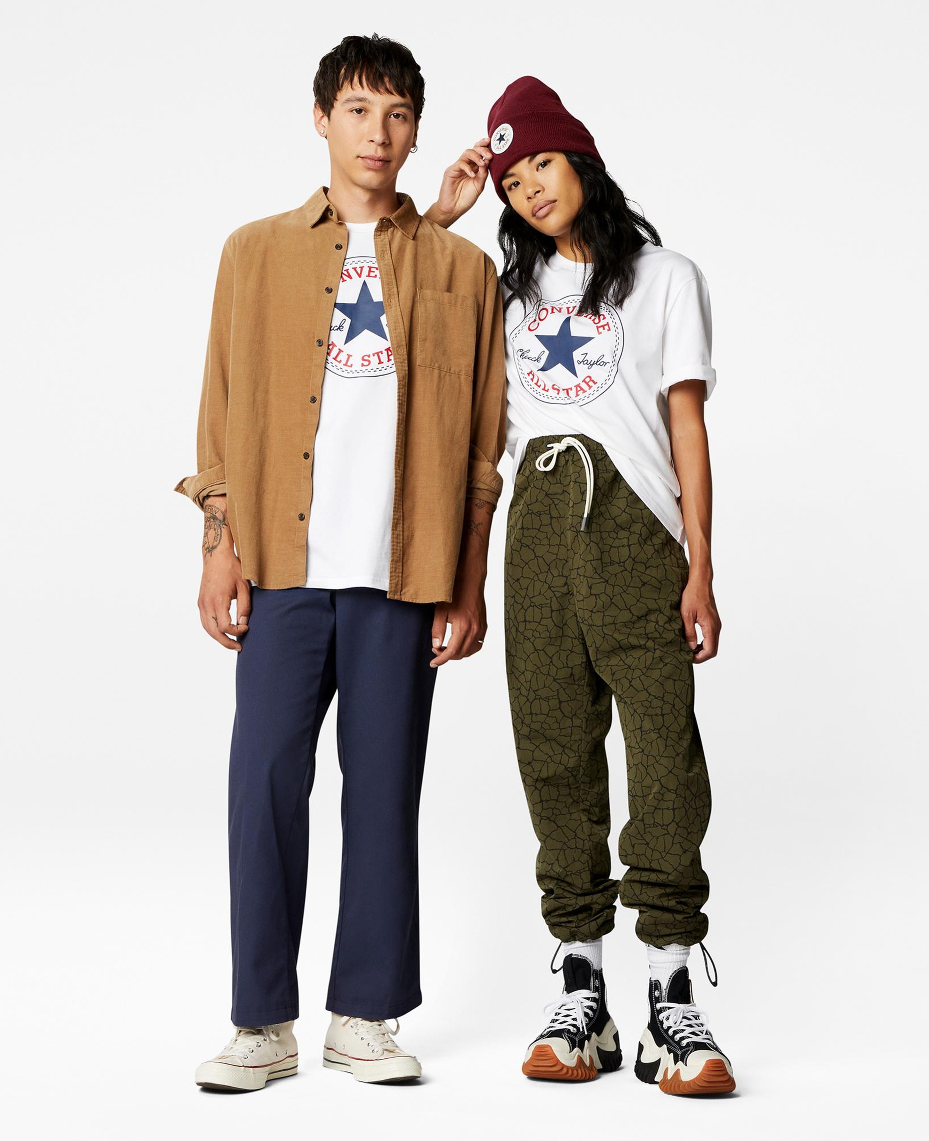 Converse Unisex Beyaz T-Shirt