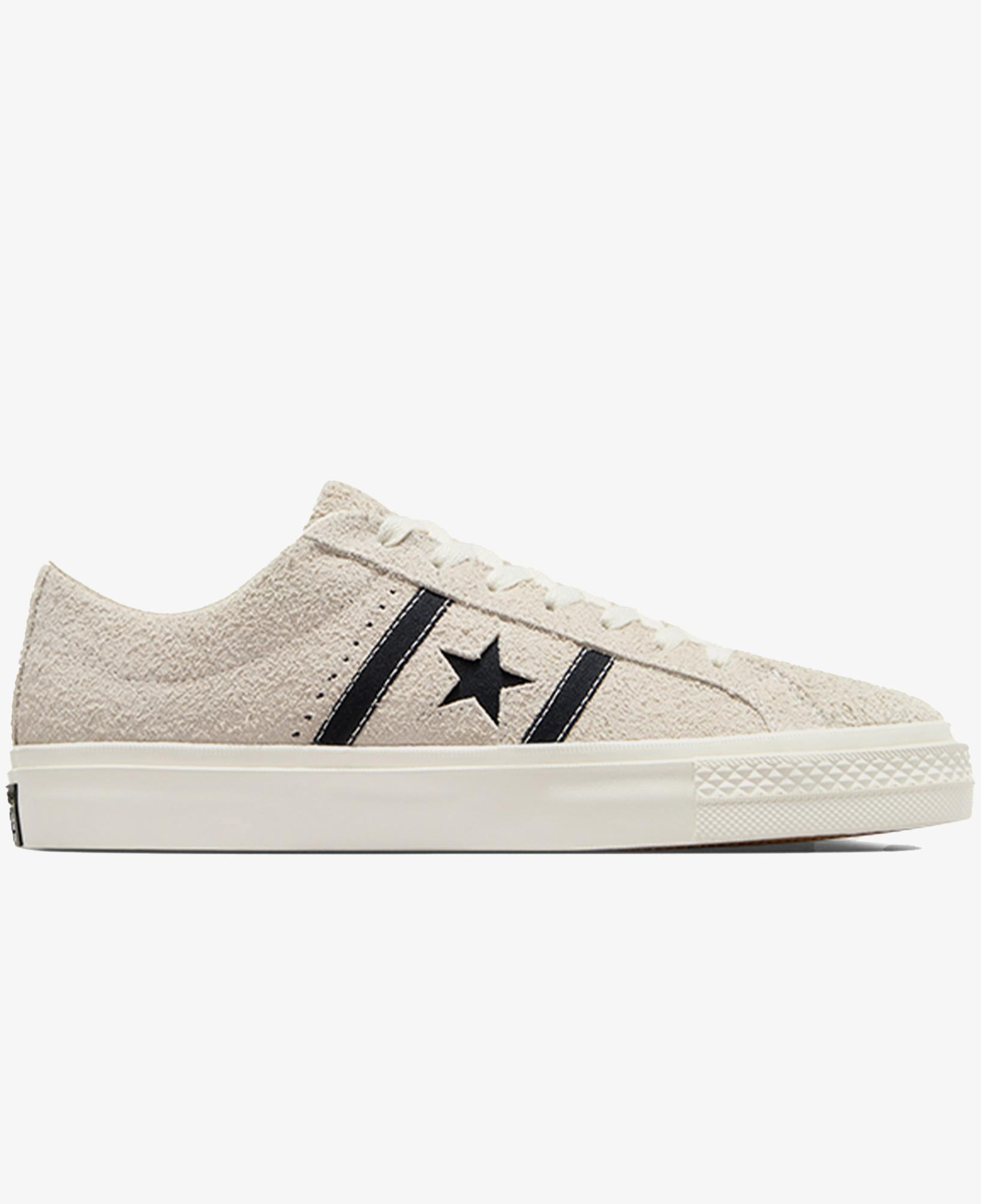 Converse One Star Academy Pro Unisex Krem Süet Sneaker
