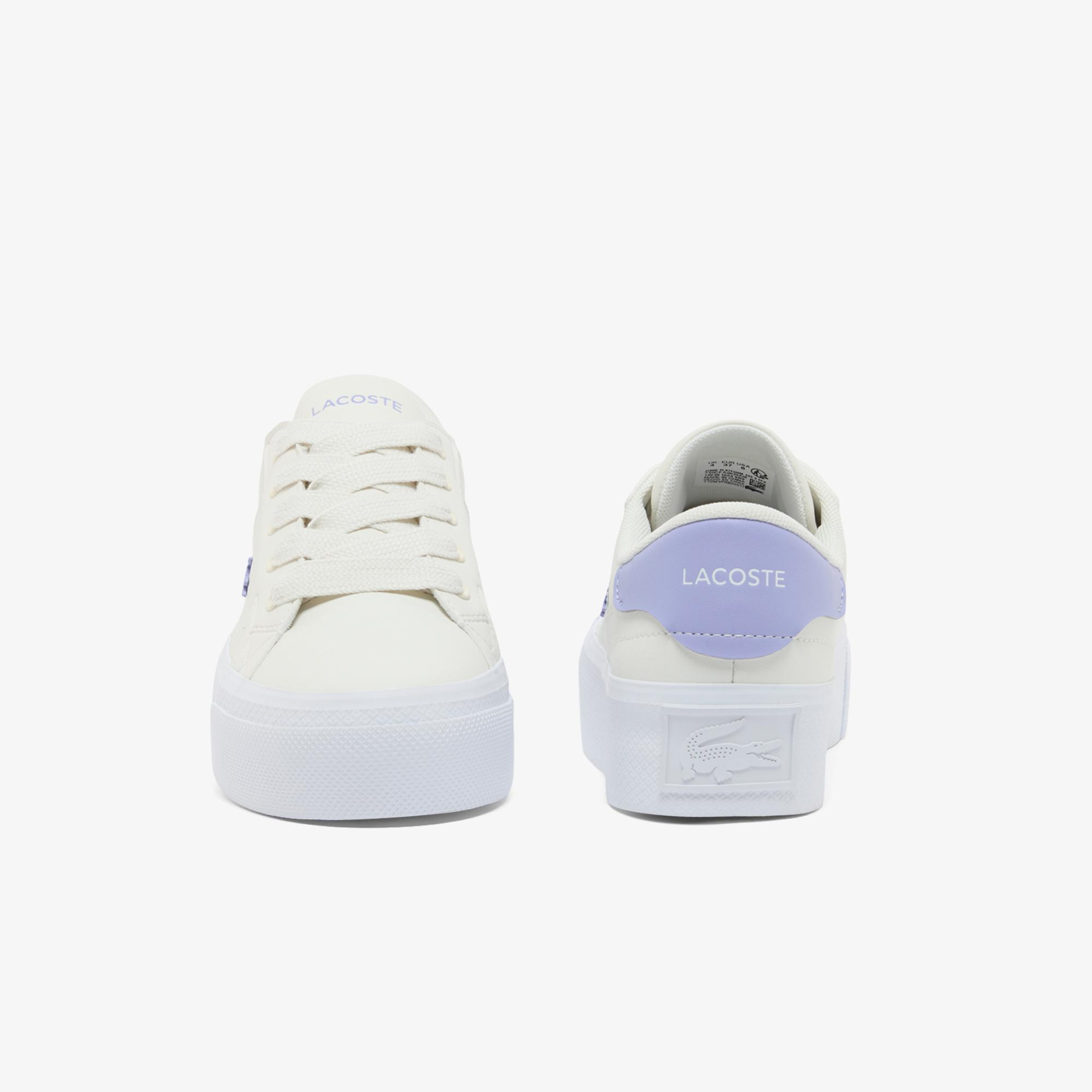 Lacoste Ziane Platform Kadın Krem Sneaker