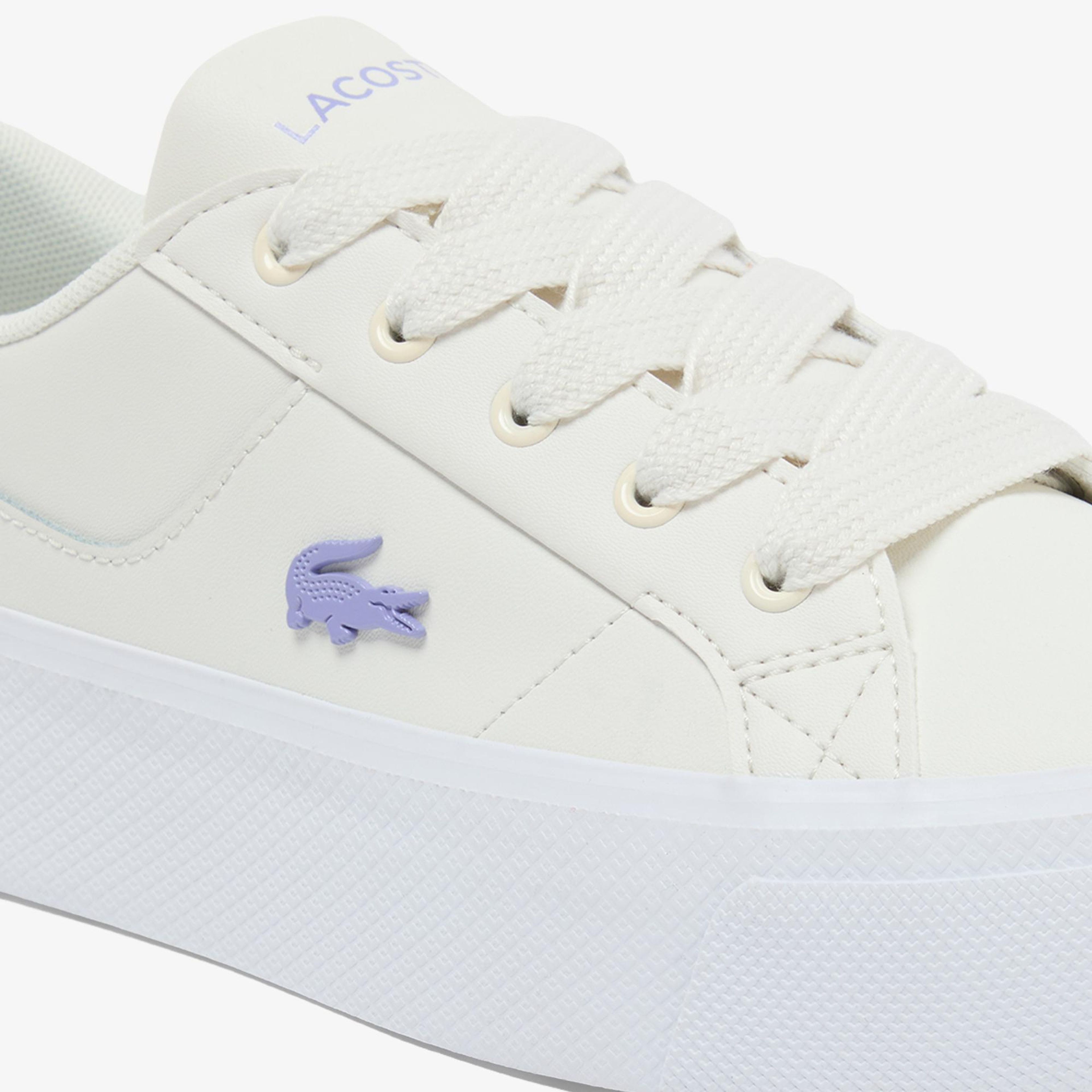 Lacoste Ziane Platform Kadın Krem Sneaker