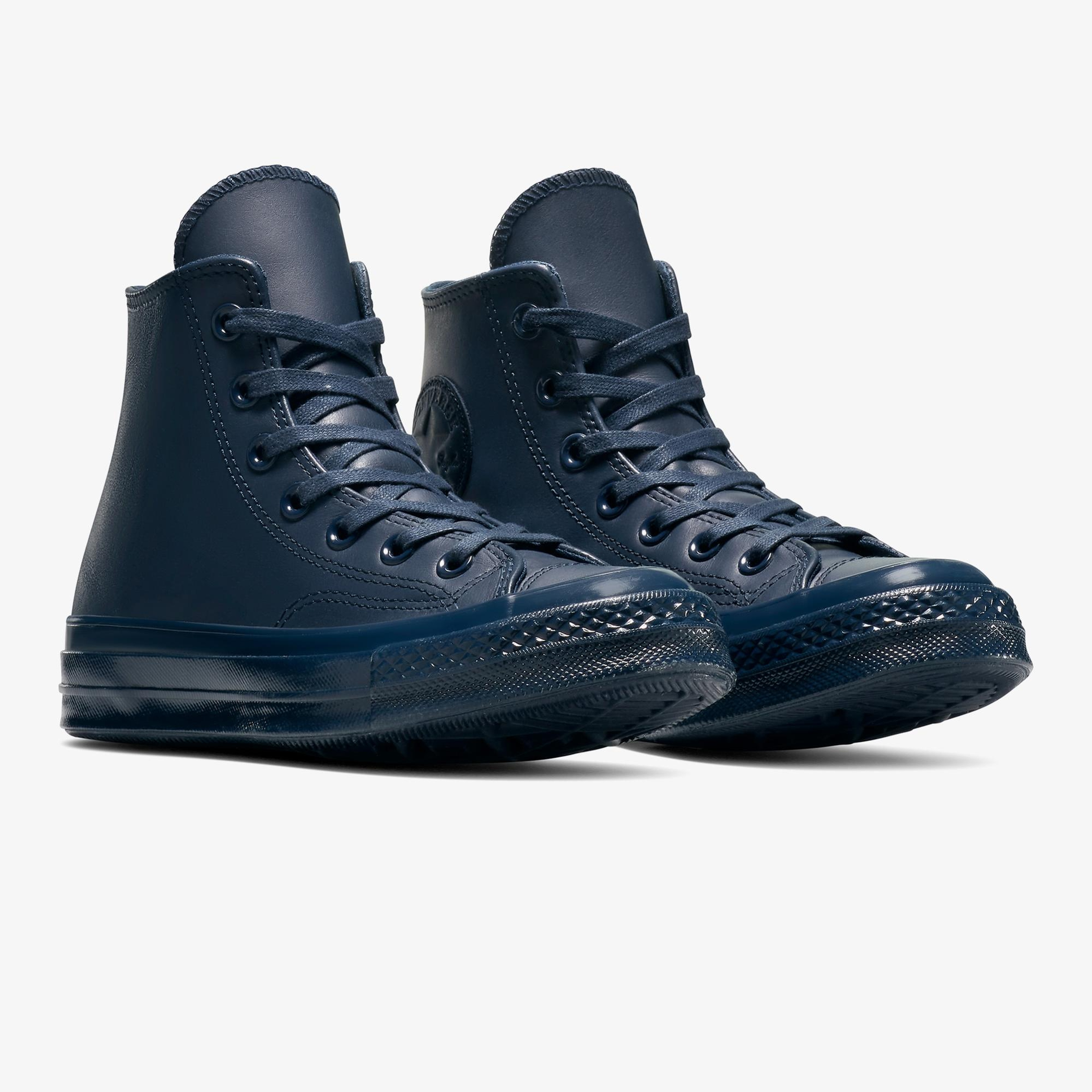 Converse Chuck 70 Leather Unisex Lacivert Sneaker