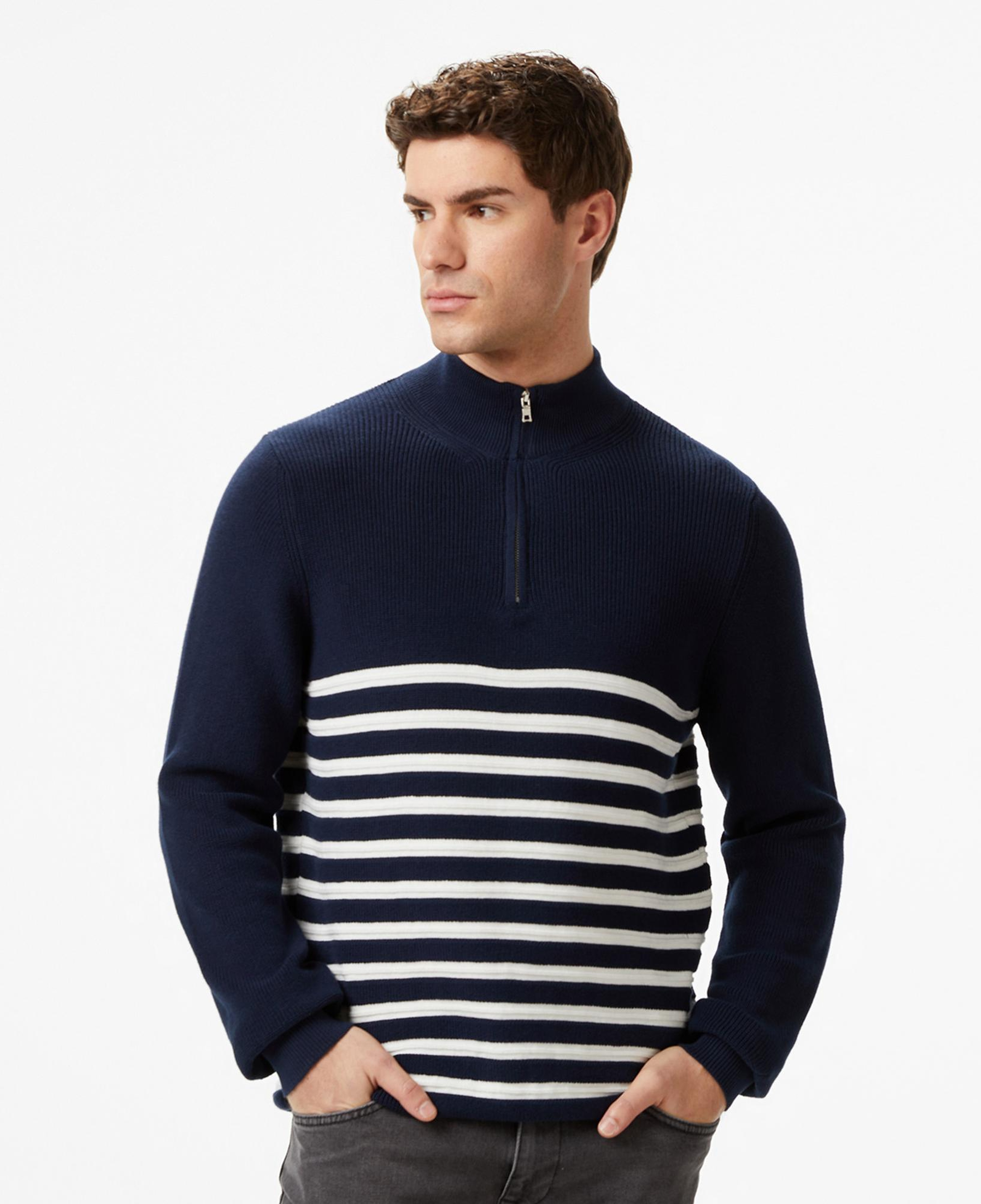 Nautica Erkek Lacivert Classic Fit Kazak