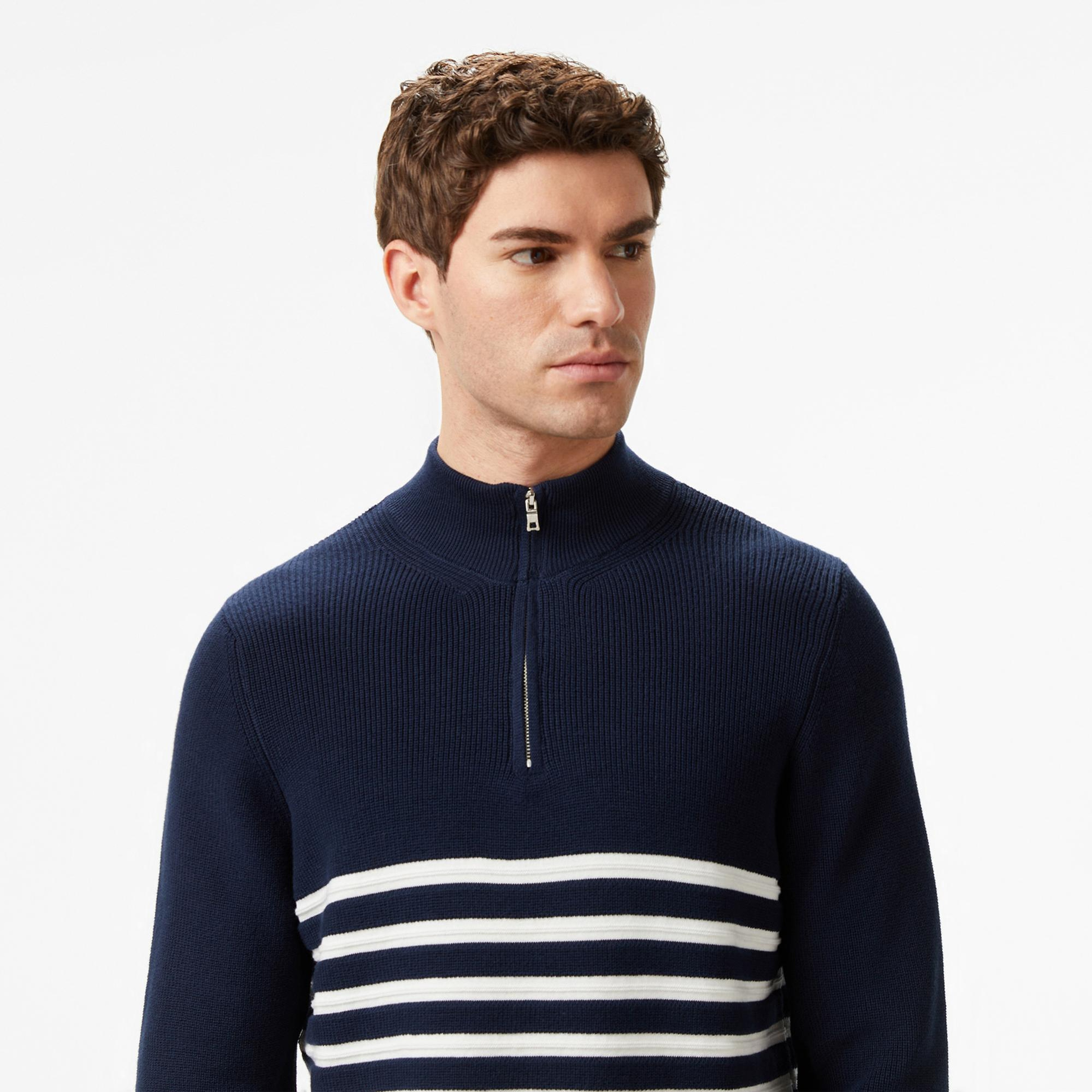 Nautica Erkek Lacivert Classic Fit Kazak