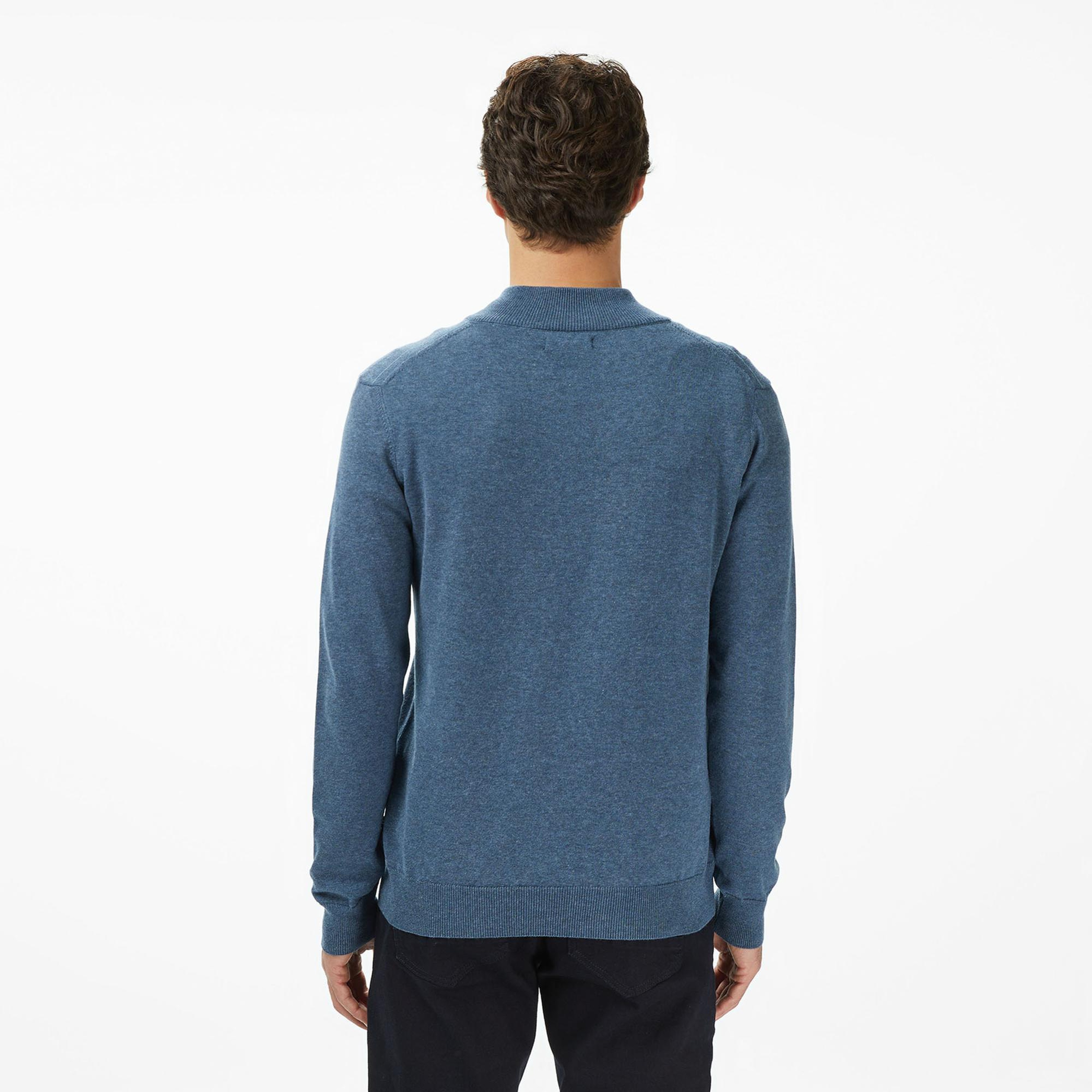 Nautica Erkek Mavi Classic Fit Kazak