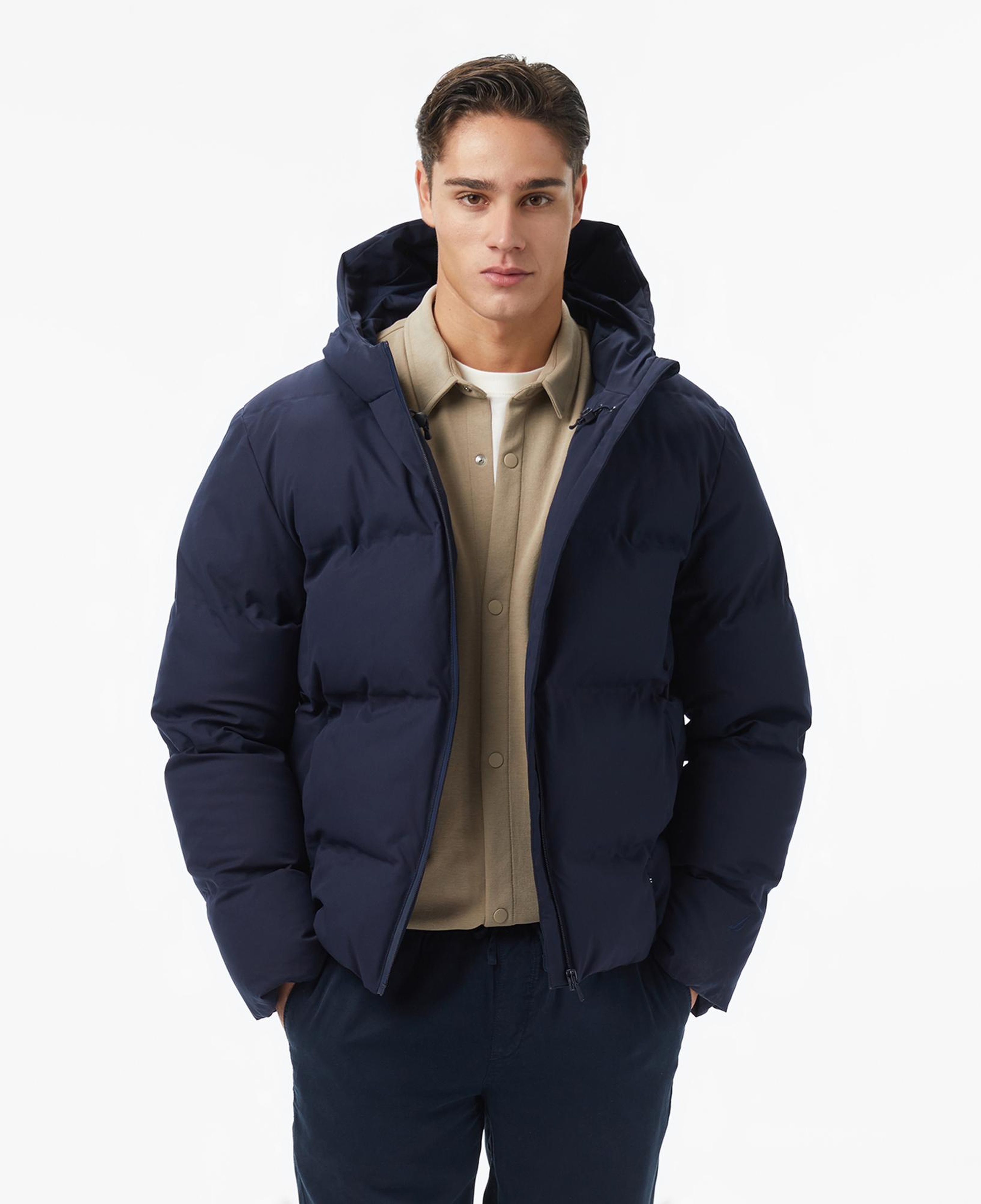 Nautica Erkek Lacivert Regular Fit Mont