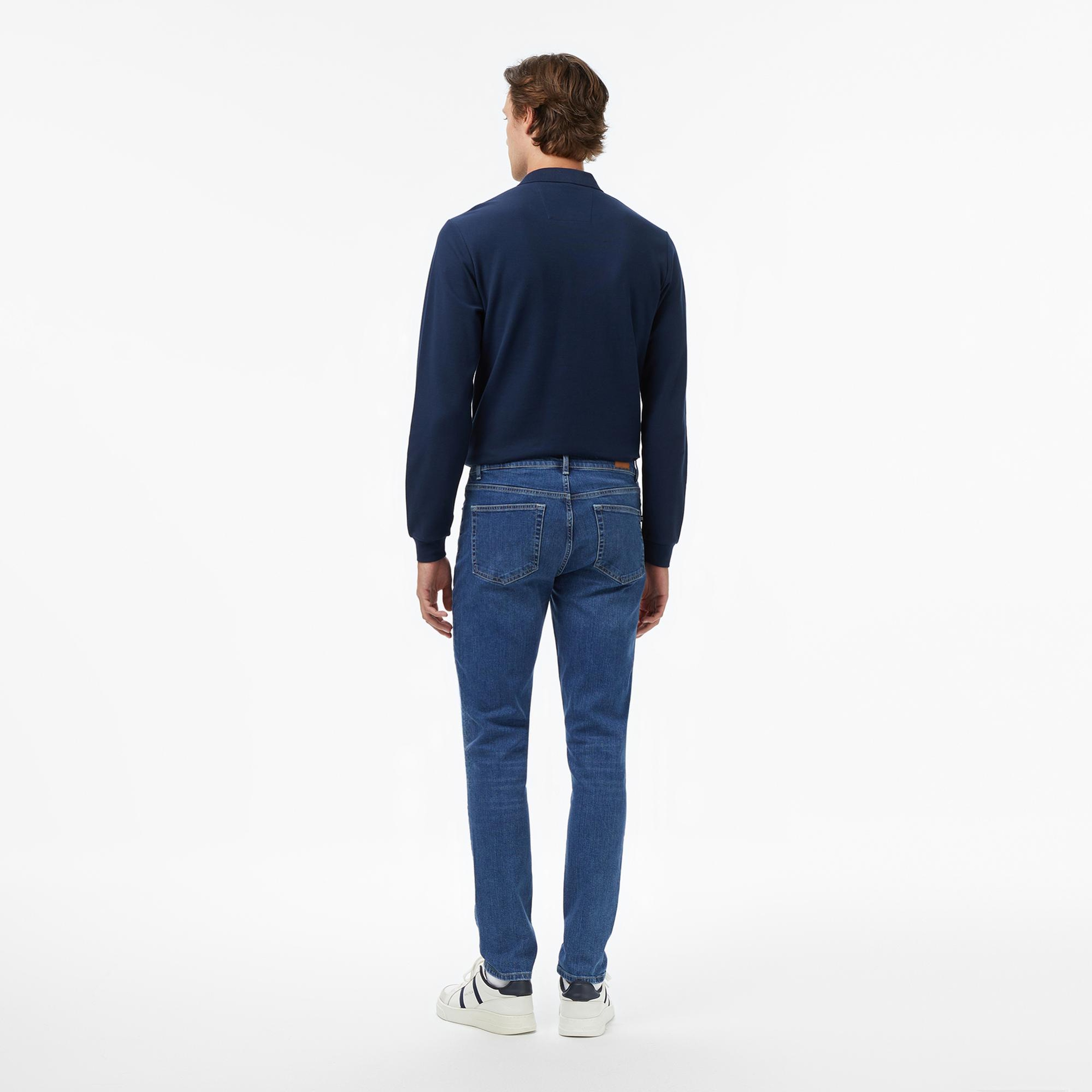 Nautica Erkek Mavi Skinny Straight Pantolon