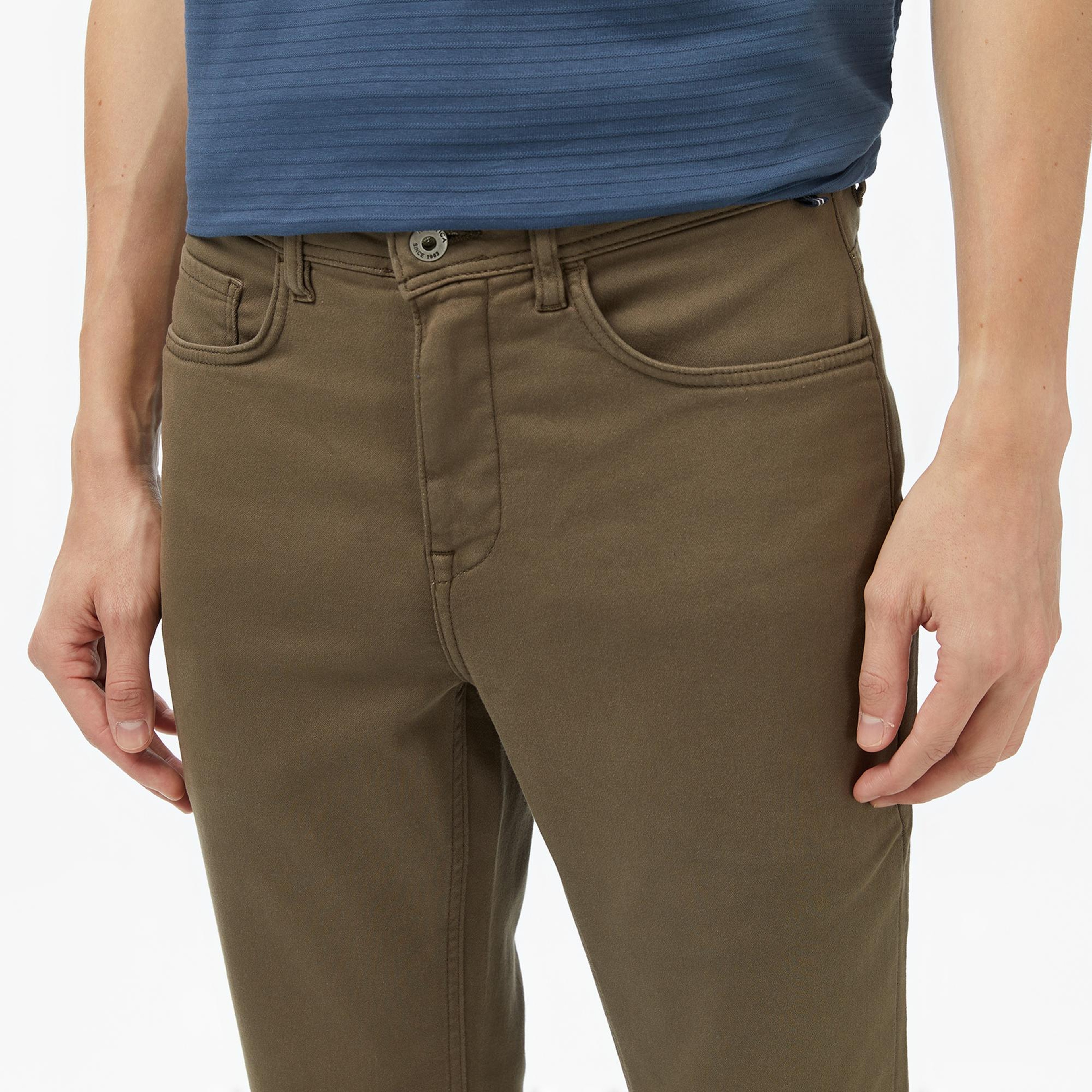 Nautica Erkek Kahverengi Slim Fit Pantolon
