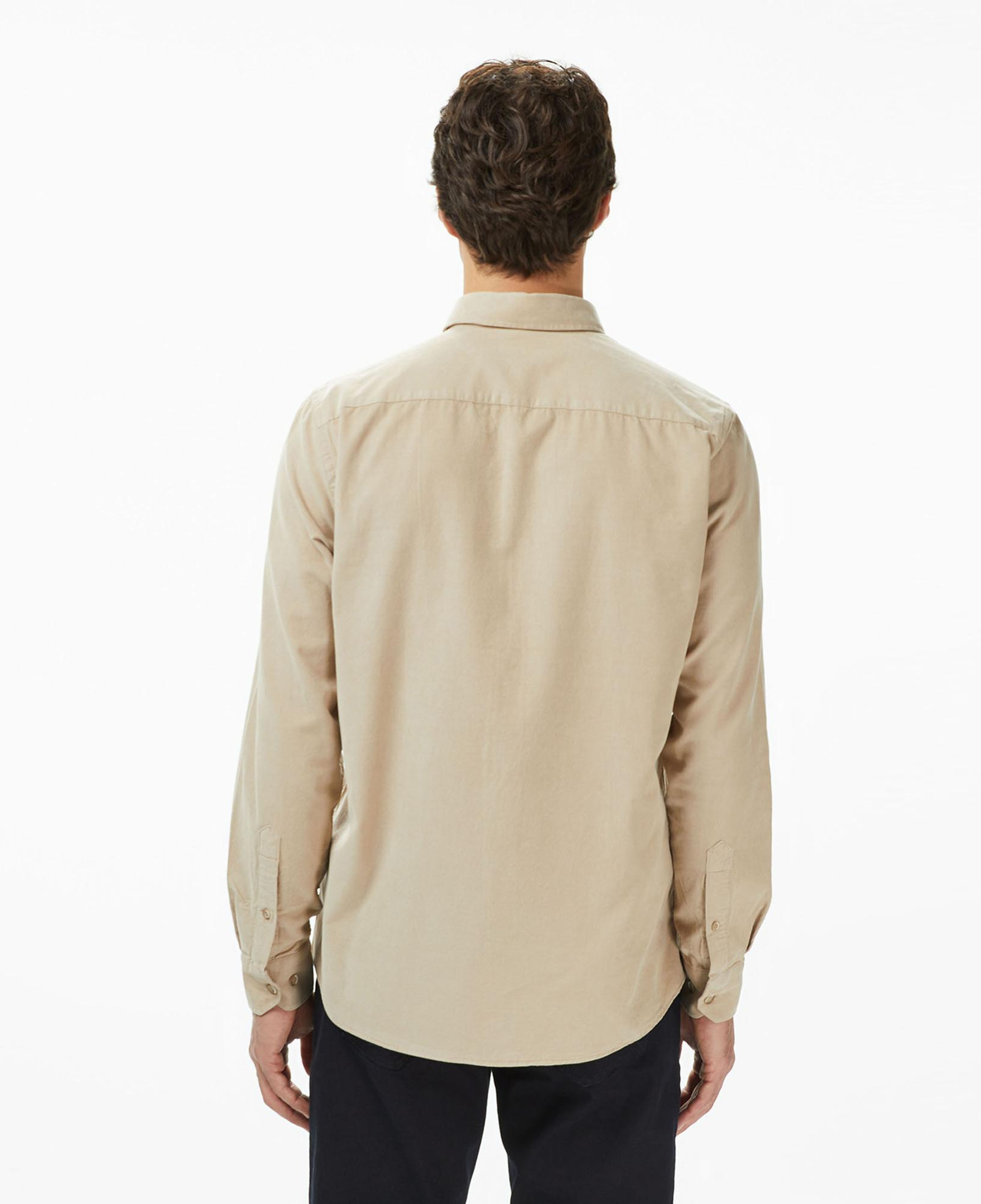 Nautica Erkek Bej Classic Fit Gömlek