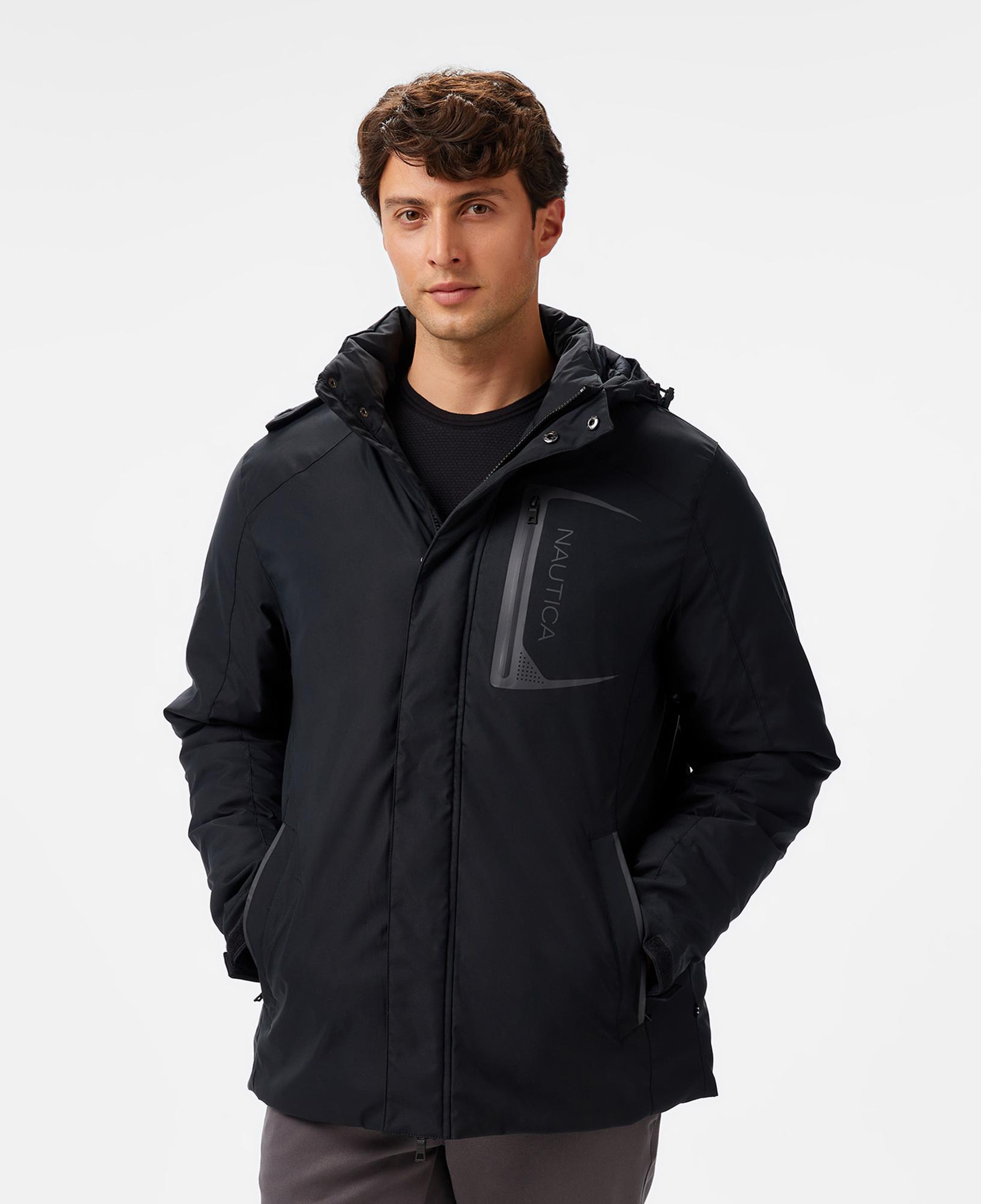 Nautica Erkek Siyah Mont
