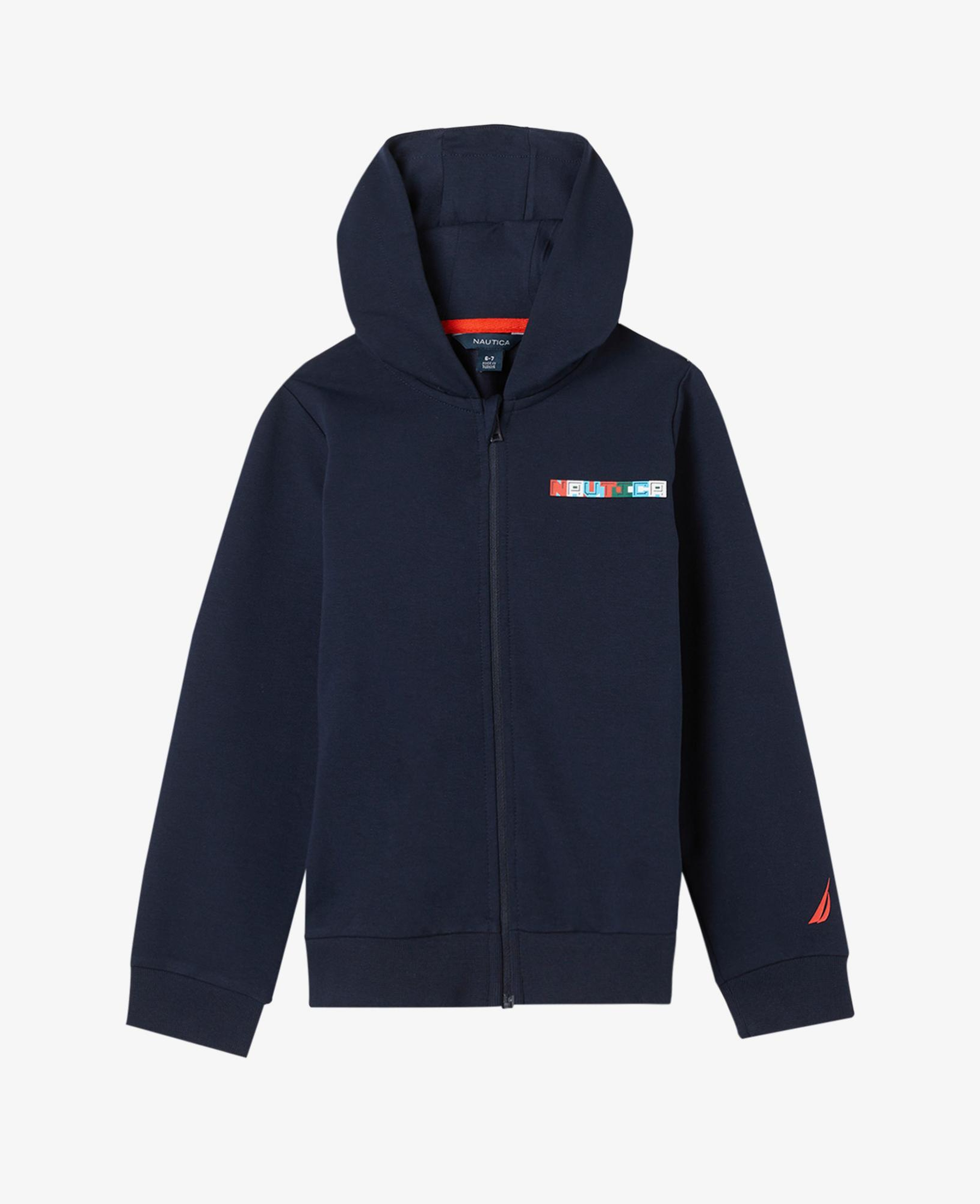 Nautica Erkek Çocuk Lacivert Regular Fit Kapüşonlu Sweatshirt