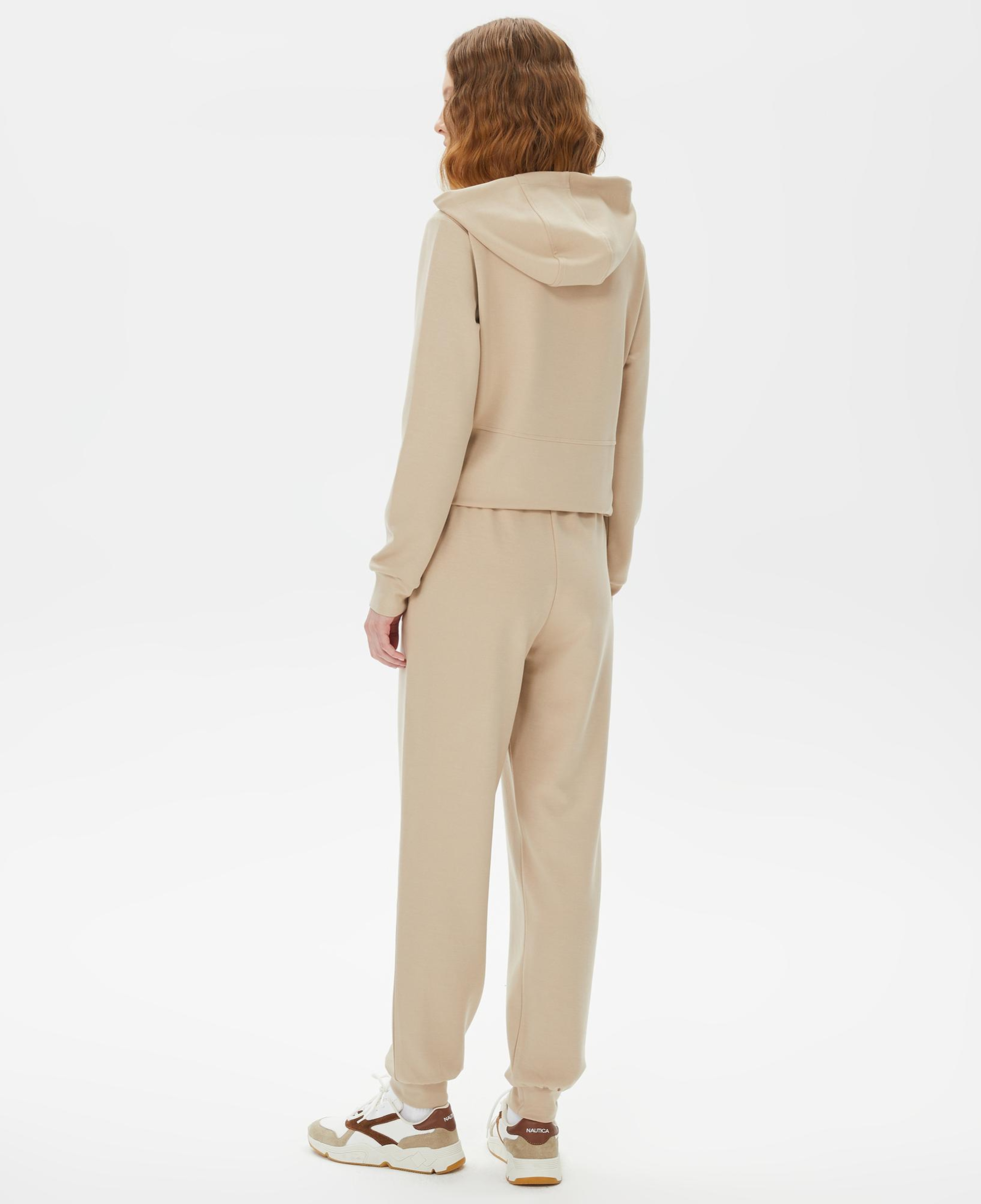 Nautica Kadın Kırık Beyaz Relaxed Fit Eşofman Altı