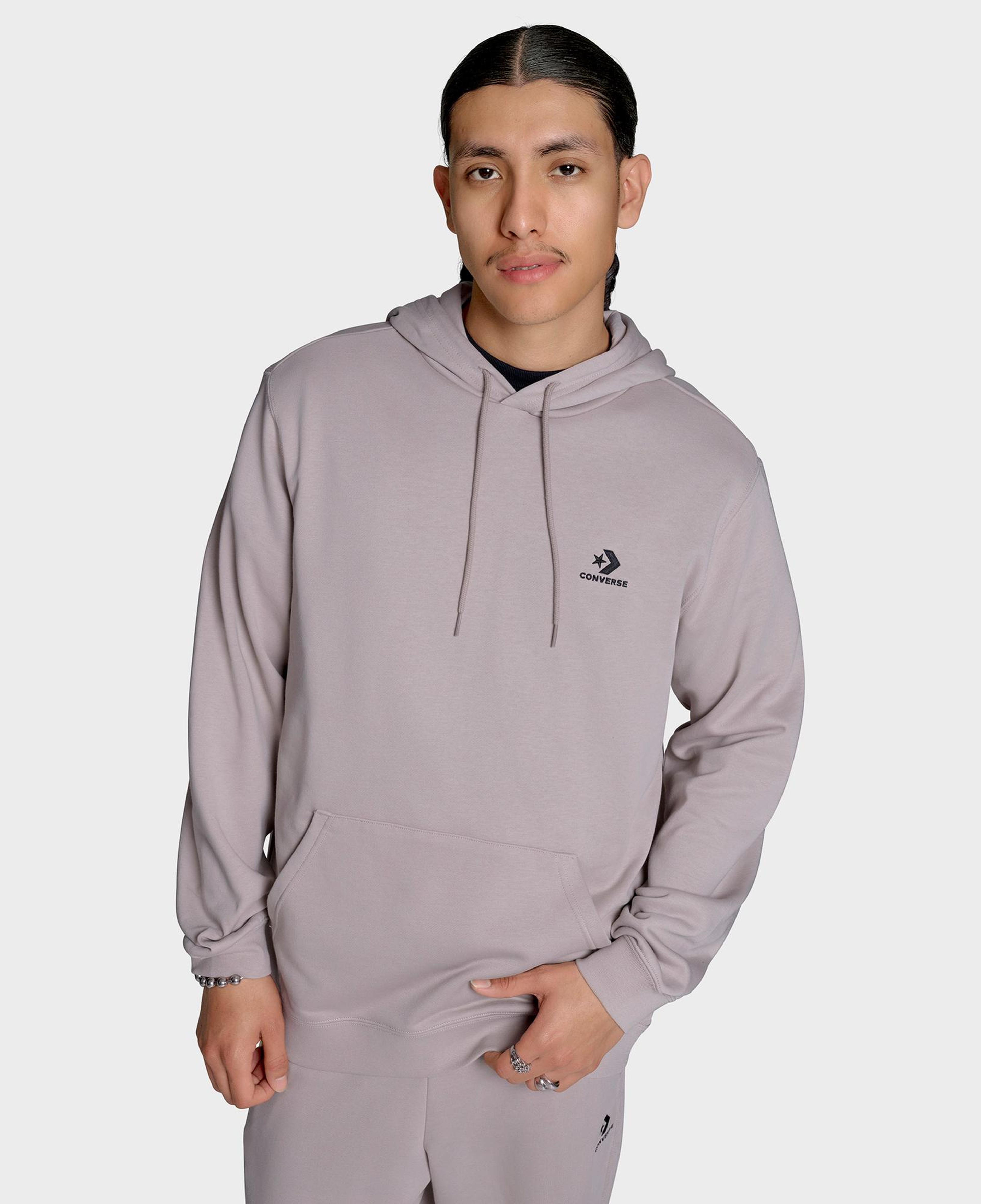 Converse Unisex Gri Sweatshirt