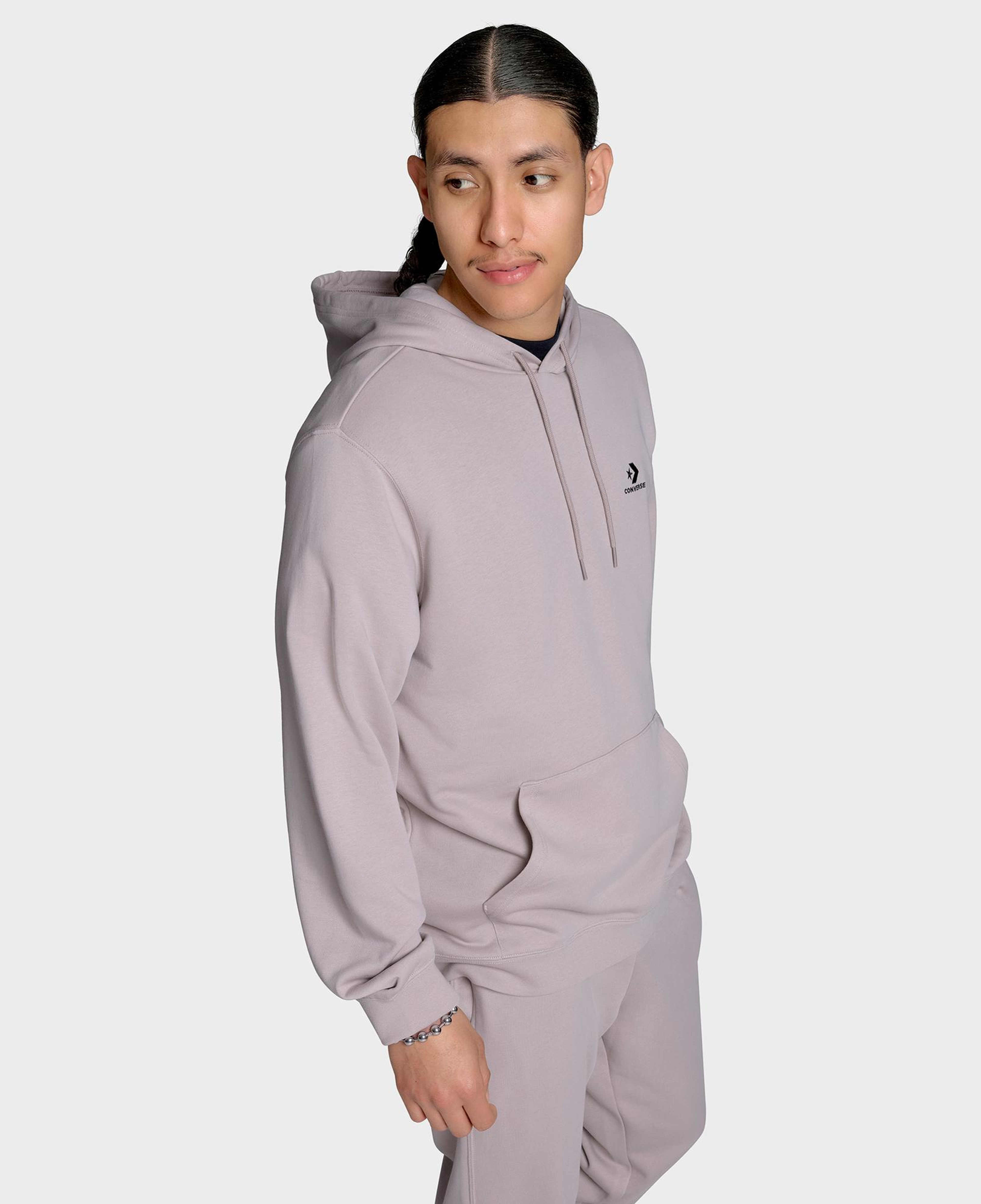 Converse Unisex Gri Sweatshirt