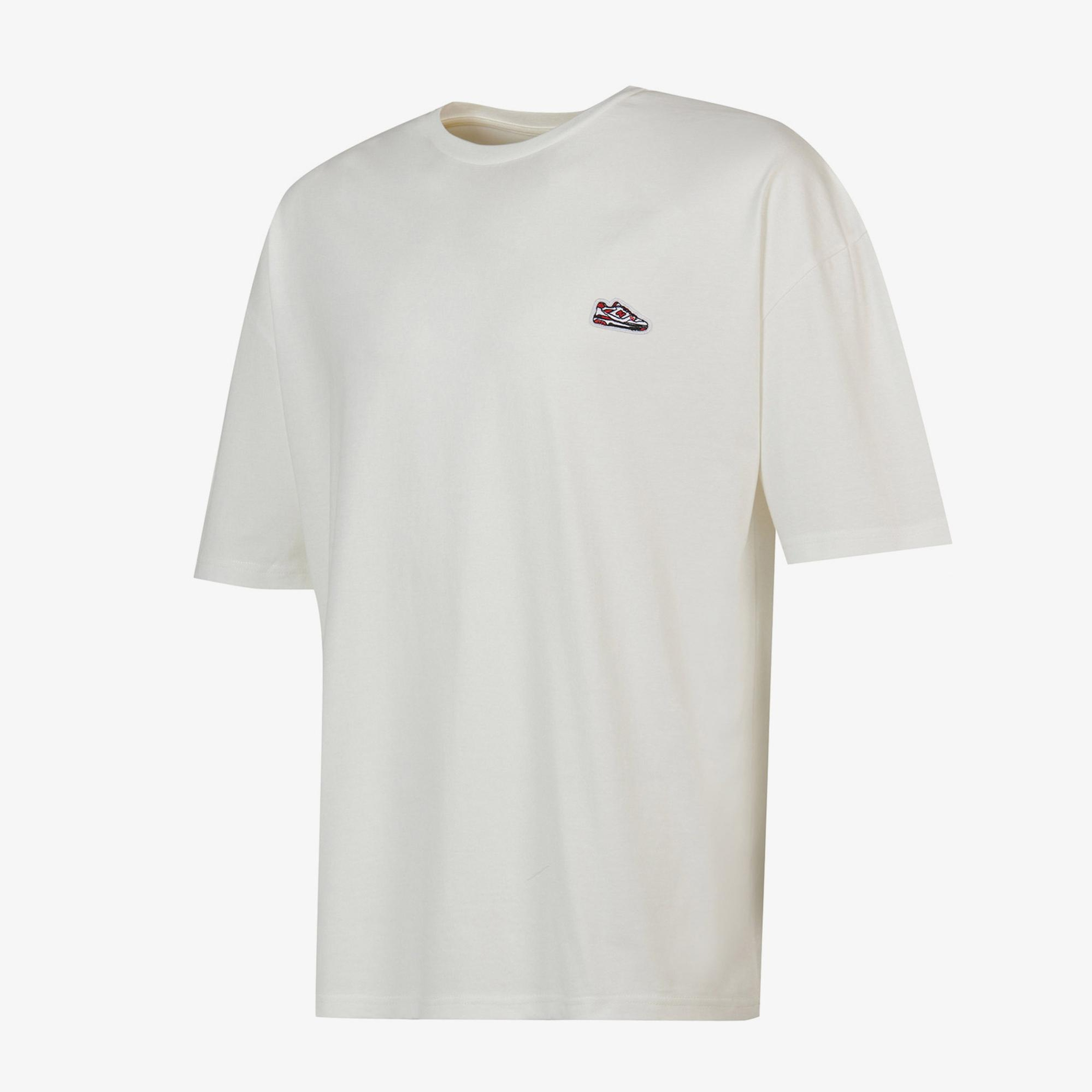 New Balance Lifestyle Unisex Bej T-Shirt