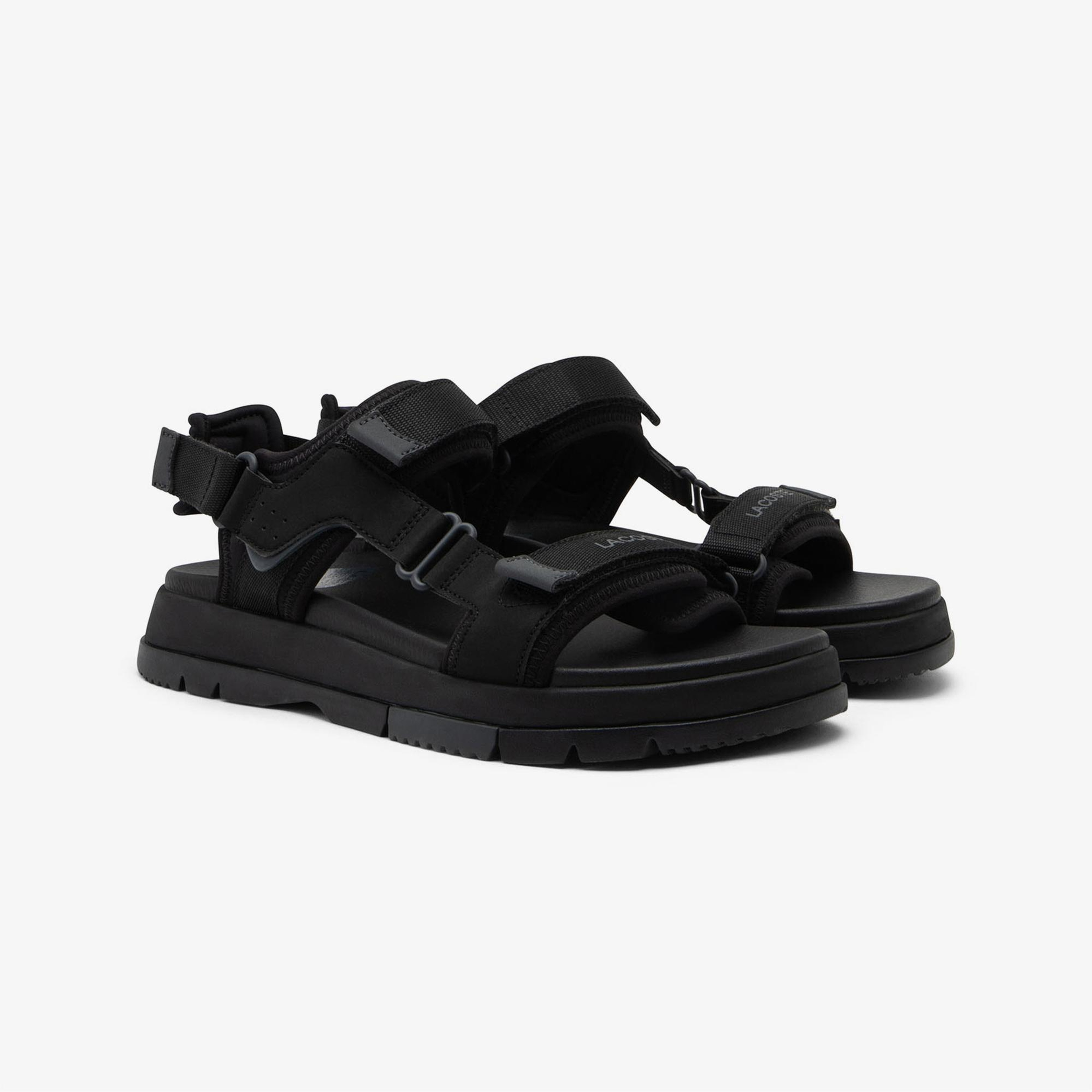 Lacoste Suruga Premium Erkek Siyah Sandalet