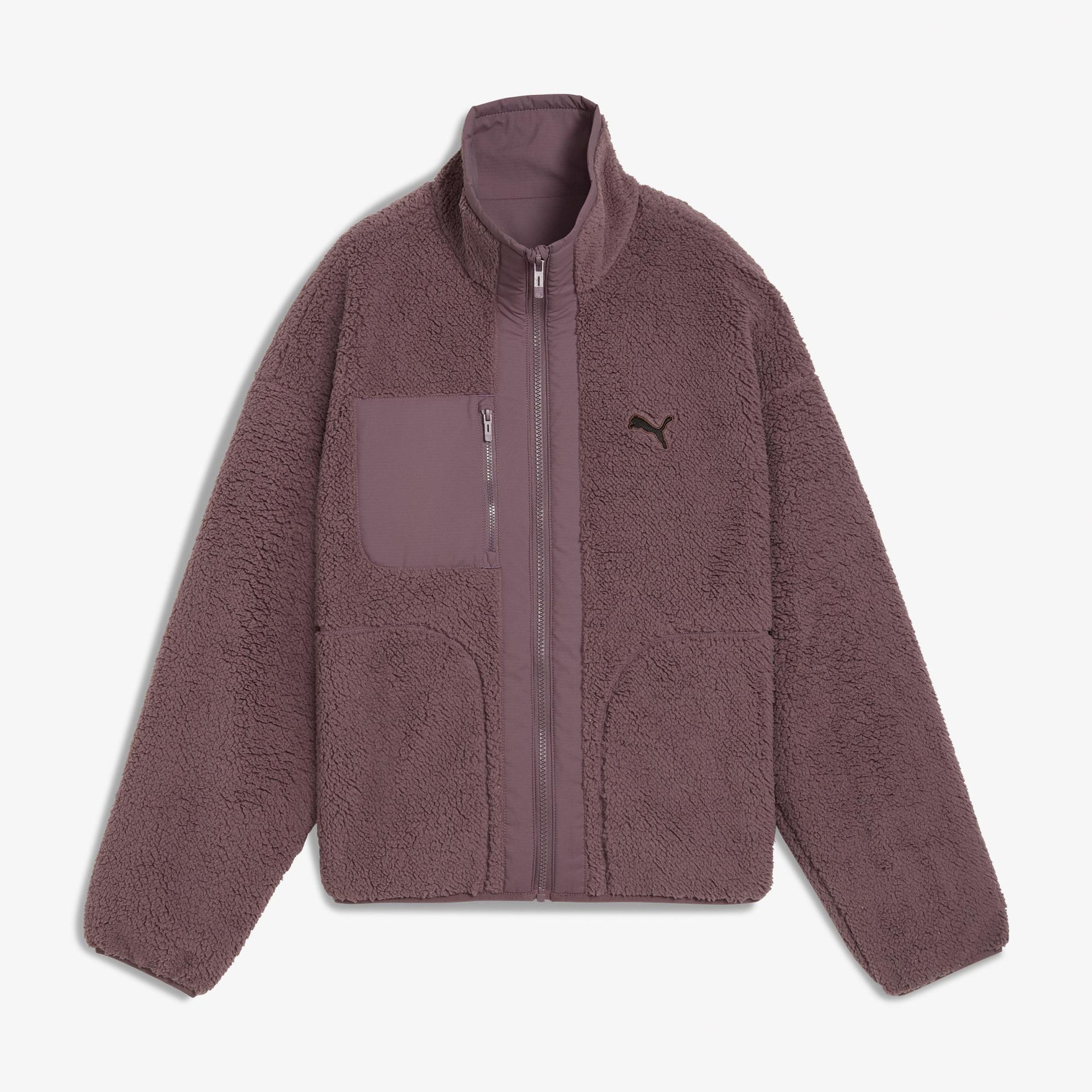 Puma Reversible Kadın Mor Ceket