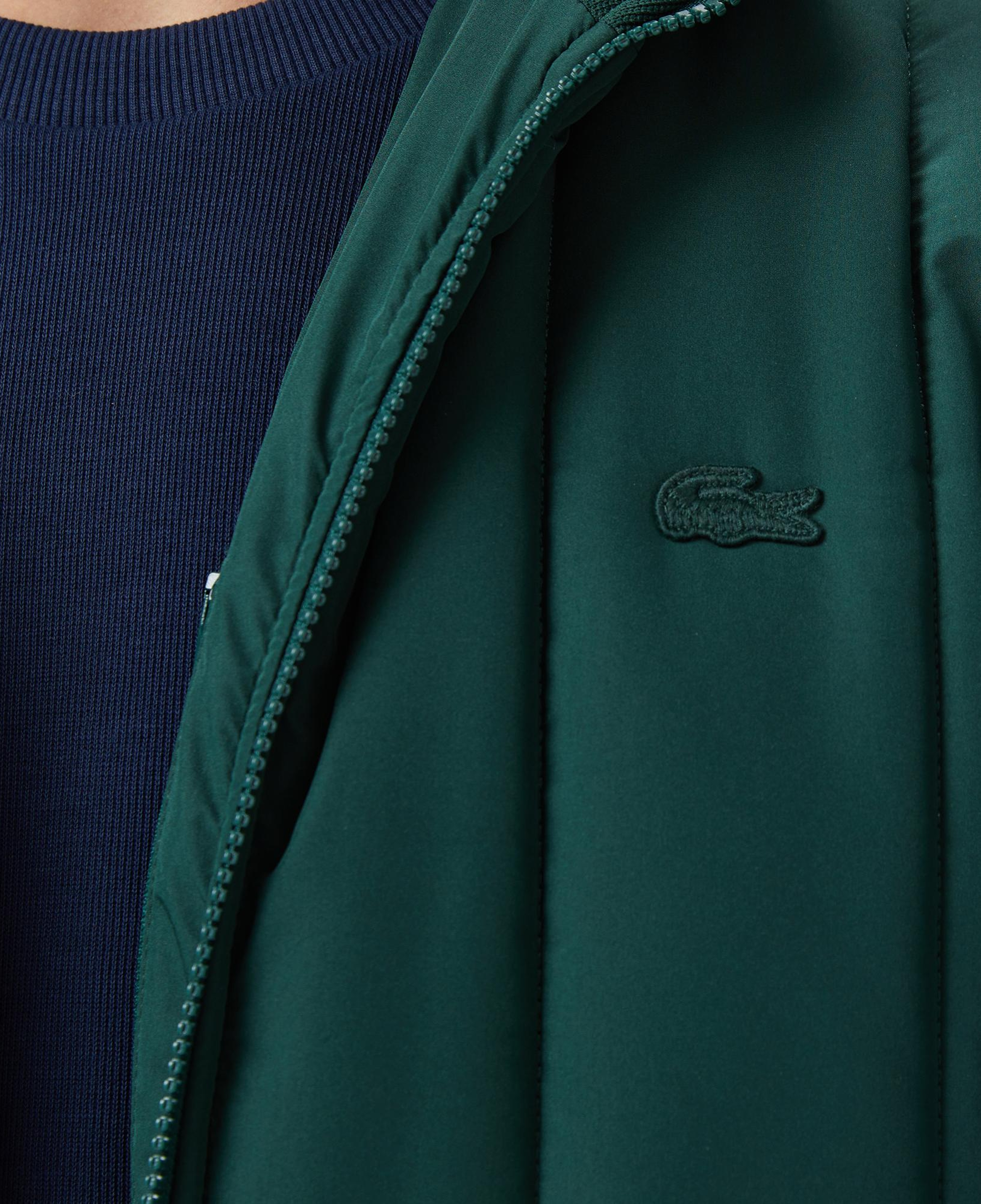 Lacoste Erkek Dik Yaka Koyu Yeşil Mont