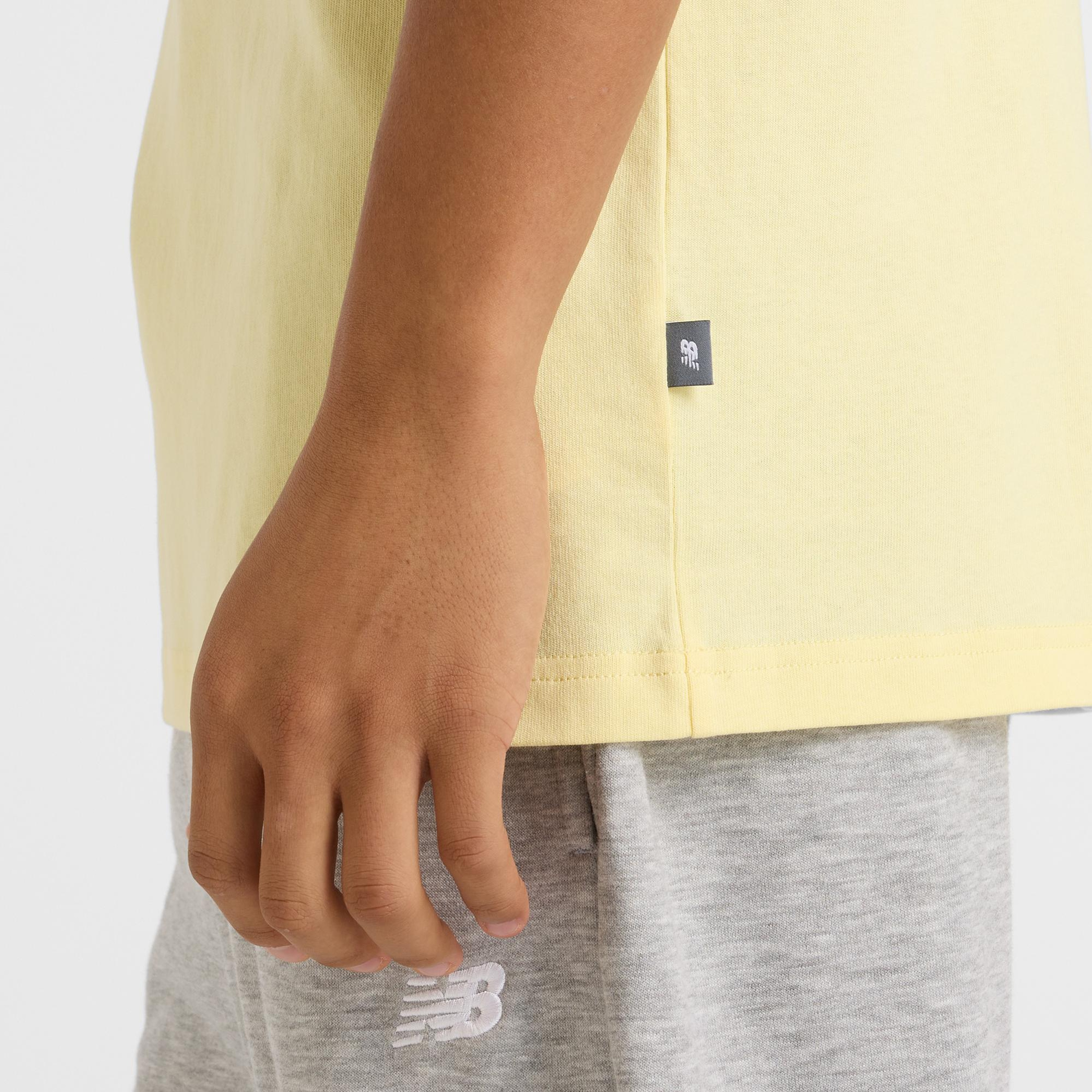 New Balance MT51903 Erkek Sarı T-Shirt