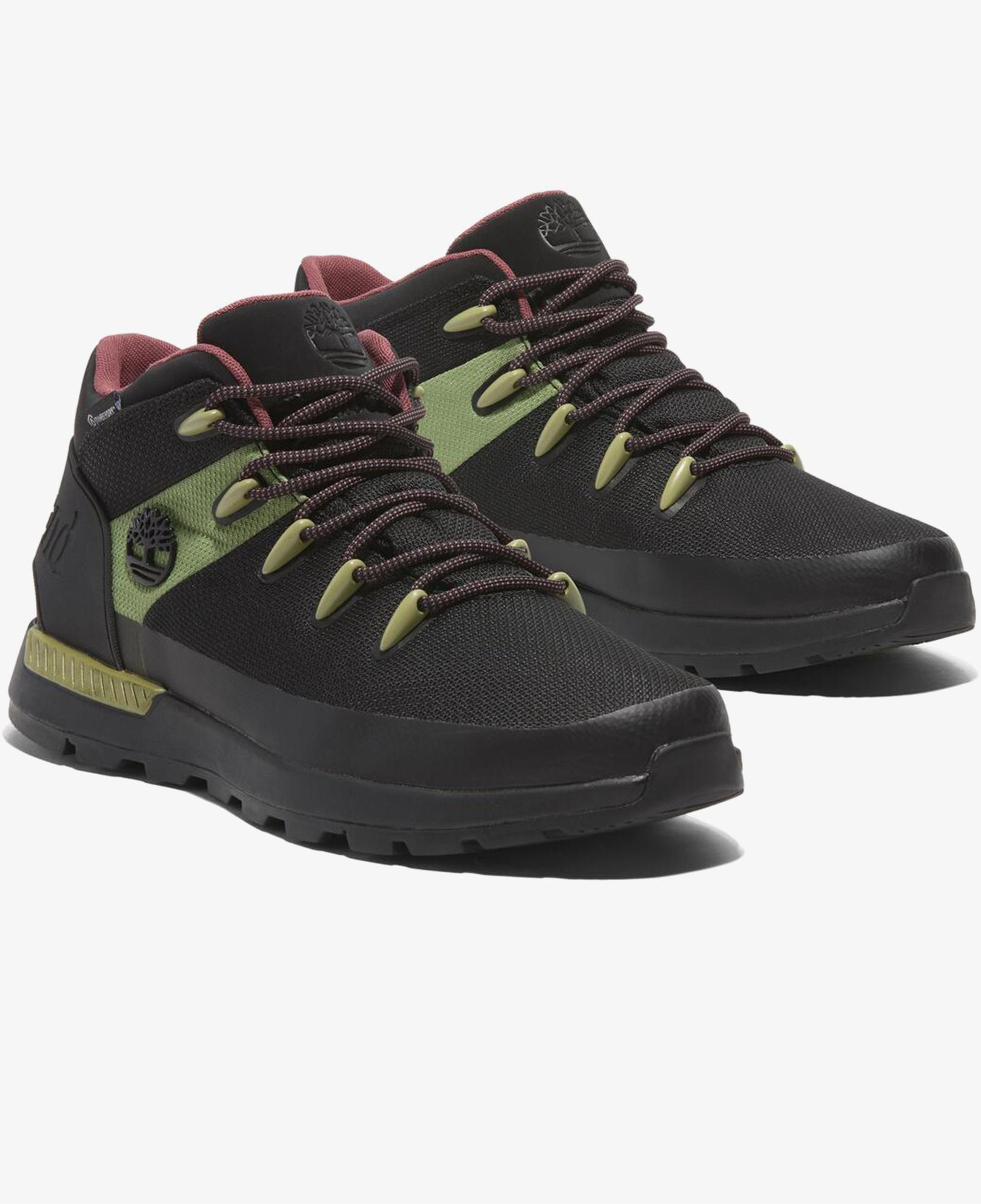 Timberland Sprint Trekker Mid Lace Up Waterproof Sn Erkek Siyah Outdoor Ayakkabı