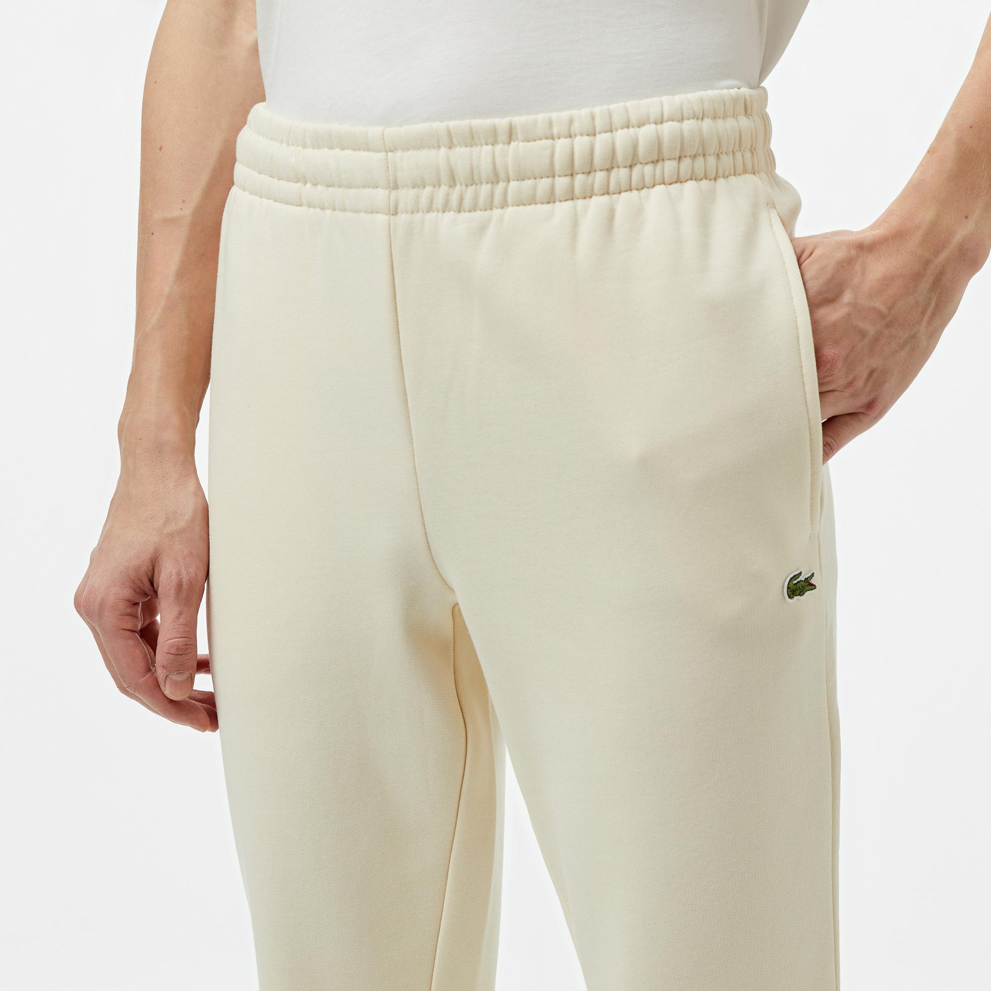 Lacoste Erkek Slim Fit Krem Eşofman Altı