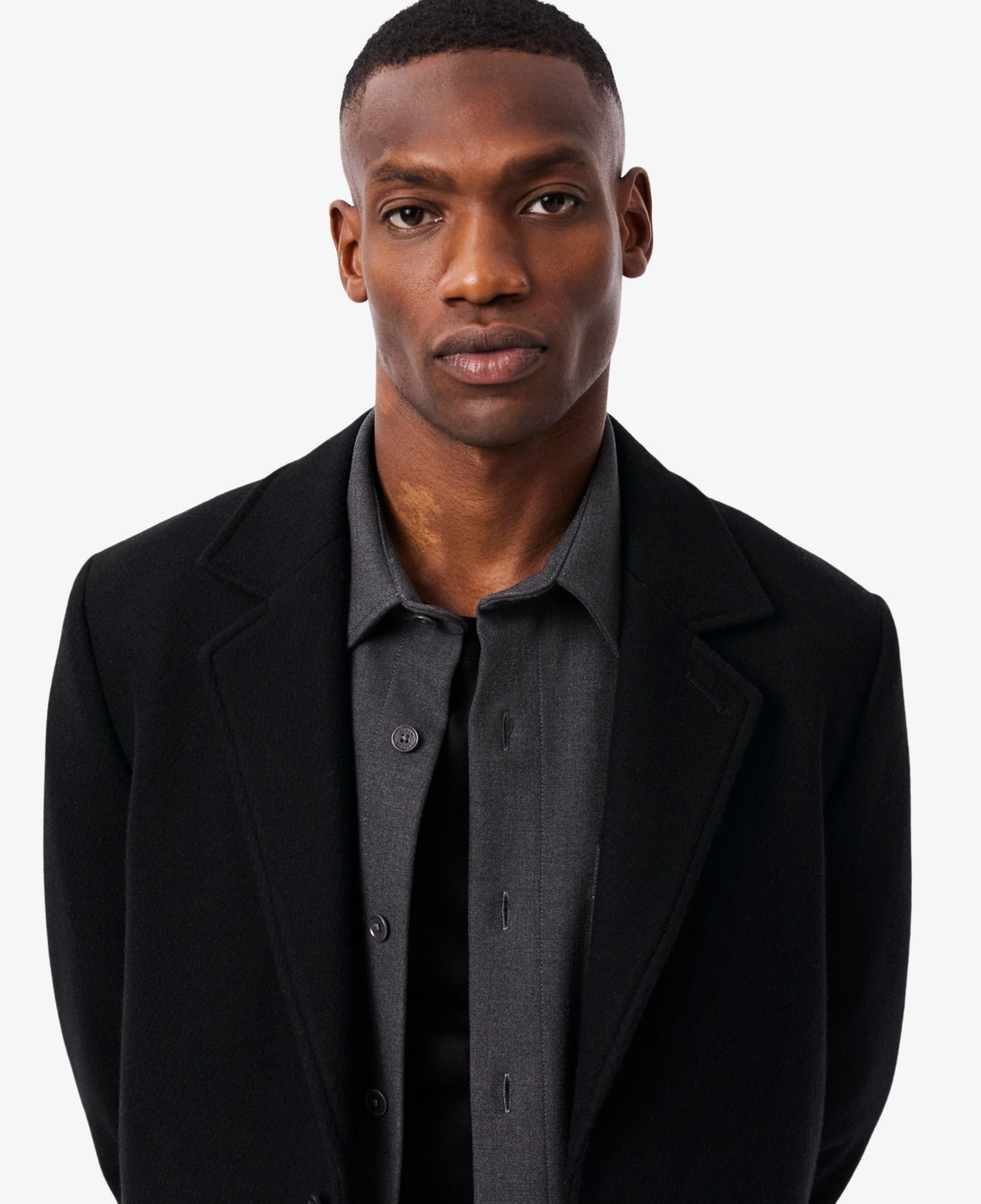 Lacoste Erkek Classic Fit Siyah Kaban