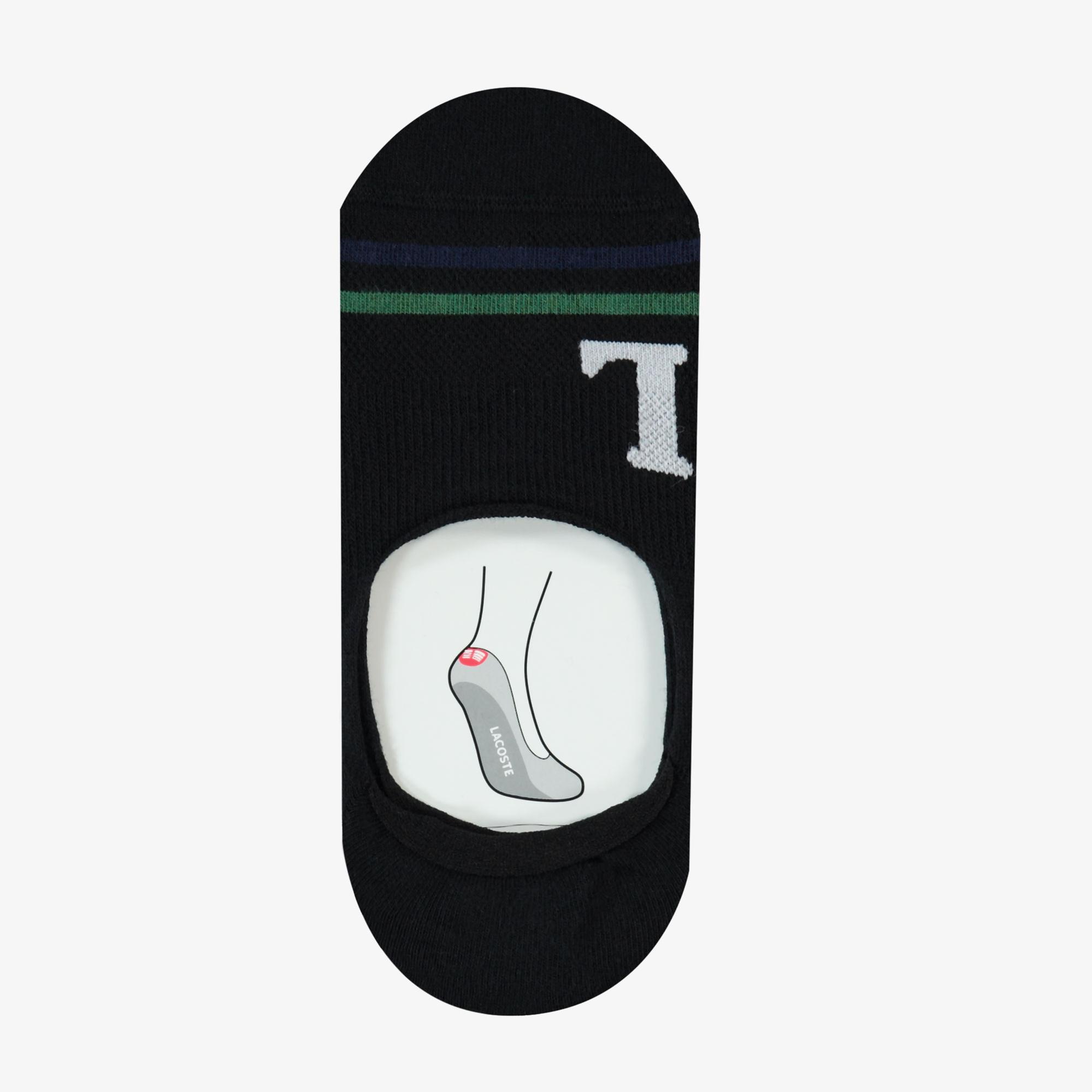 Lacoste Unisex Siyah Babet Çorap