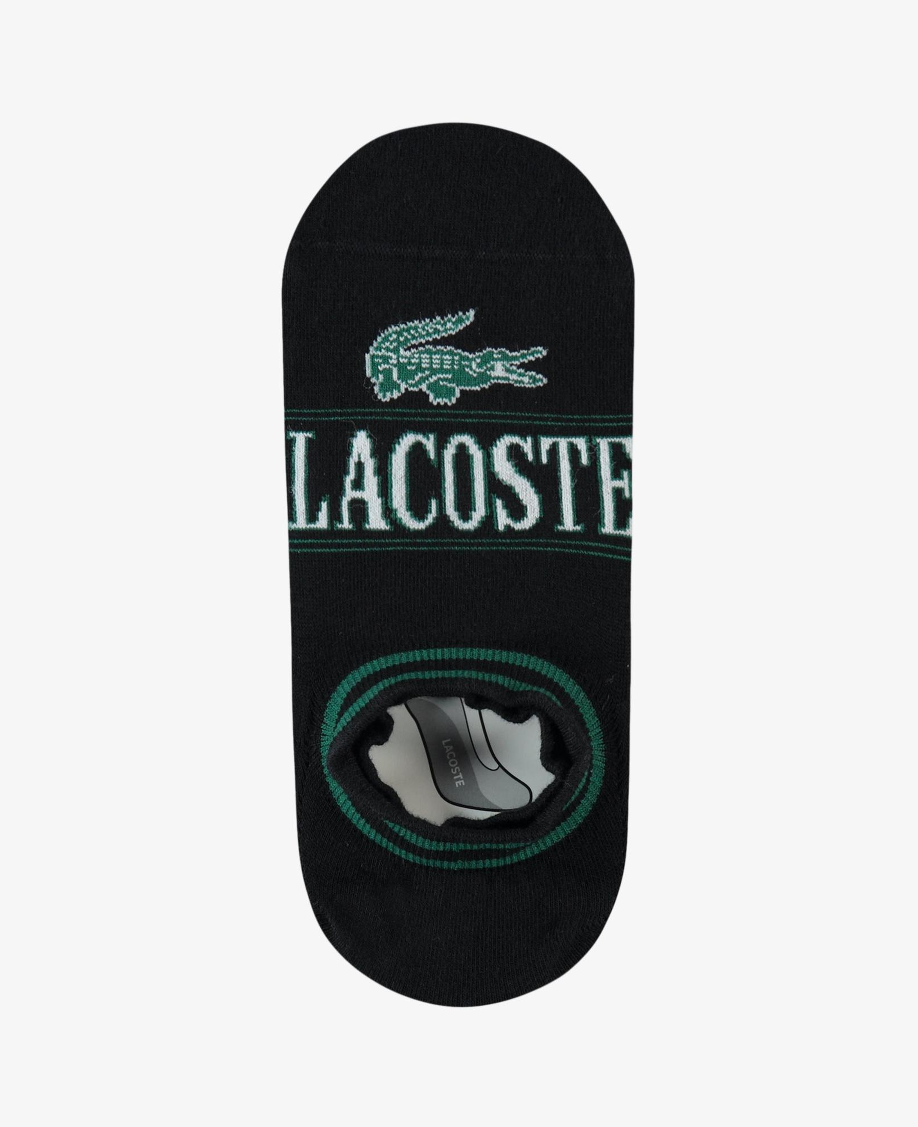Lacoste Erkek Baskılı Siyah Çorap