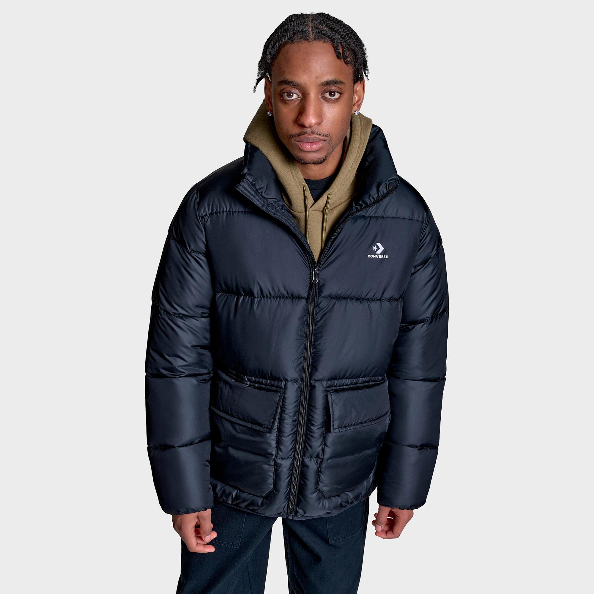 Converse Erkek Lacivert Puffer Mont