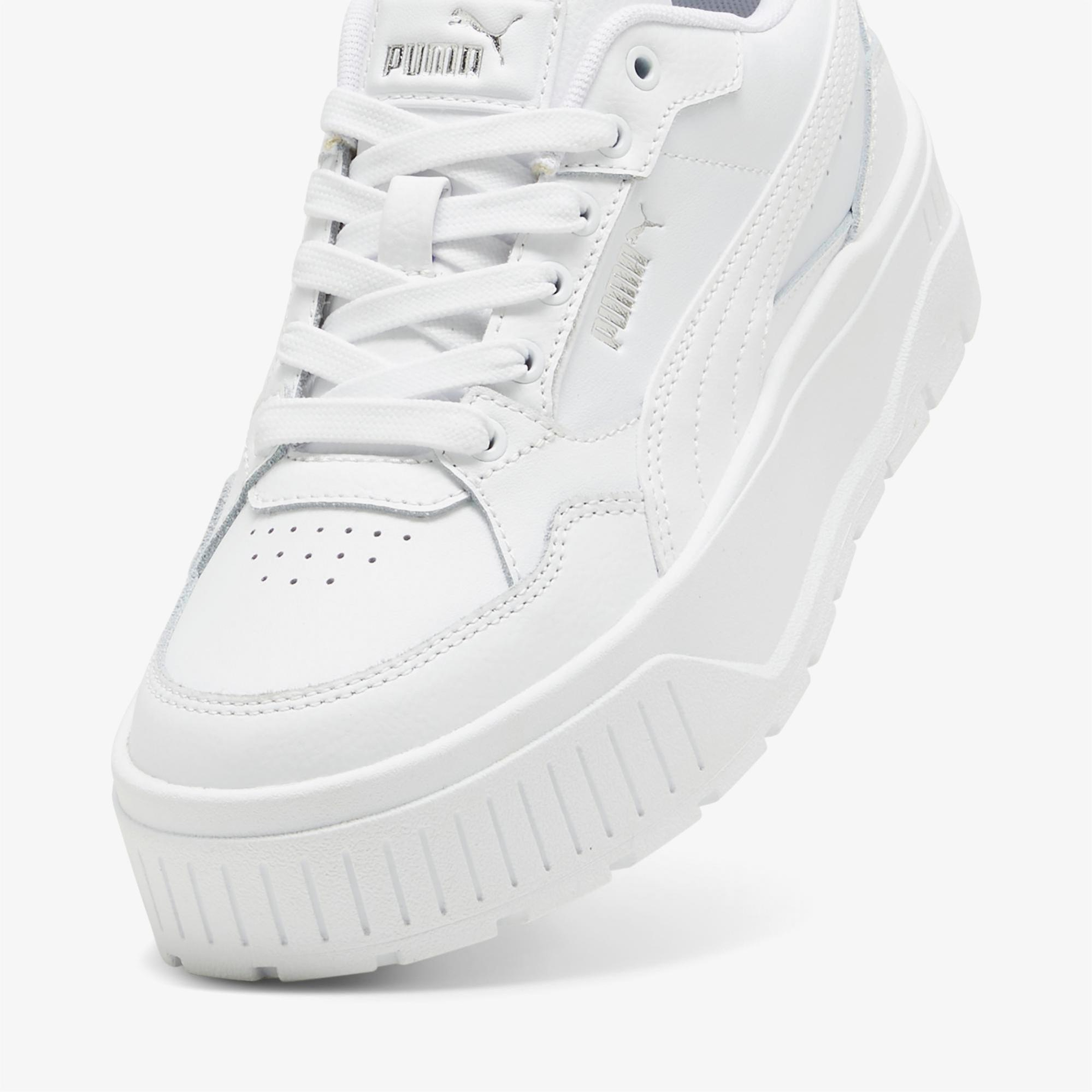 Puma Karmen II Idol Kadın Beyaz Spor Ayakkabı