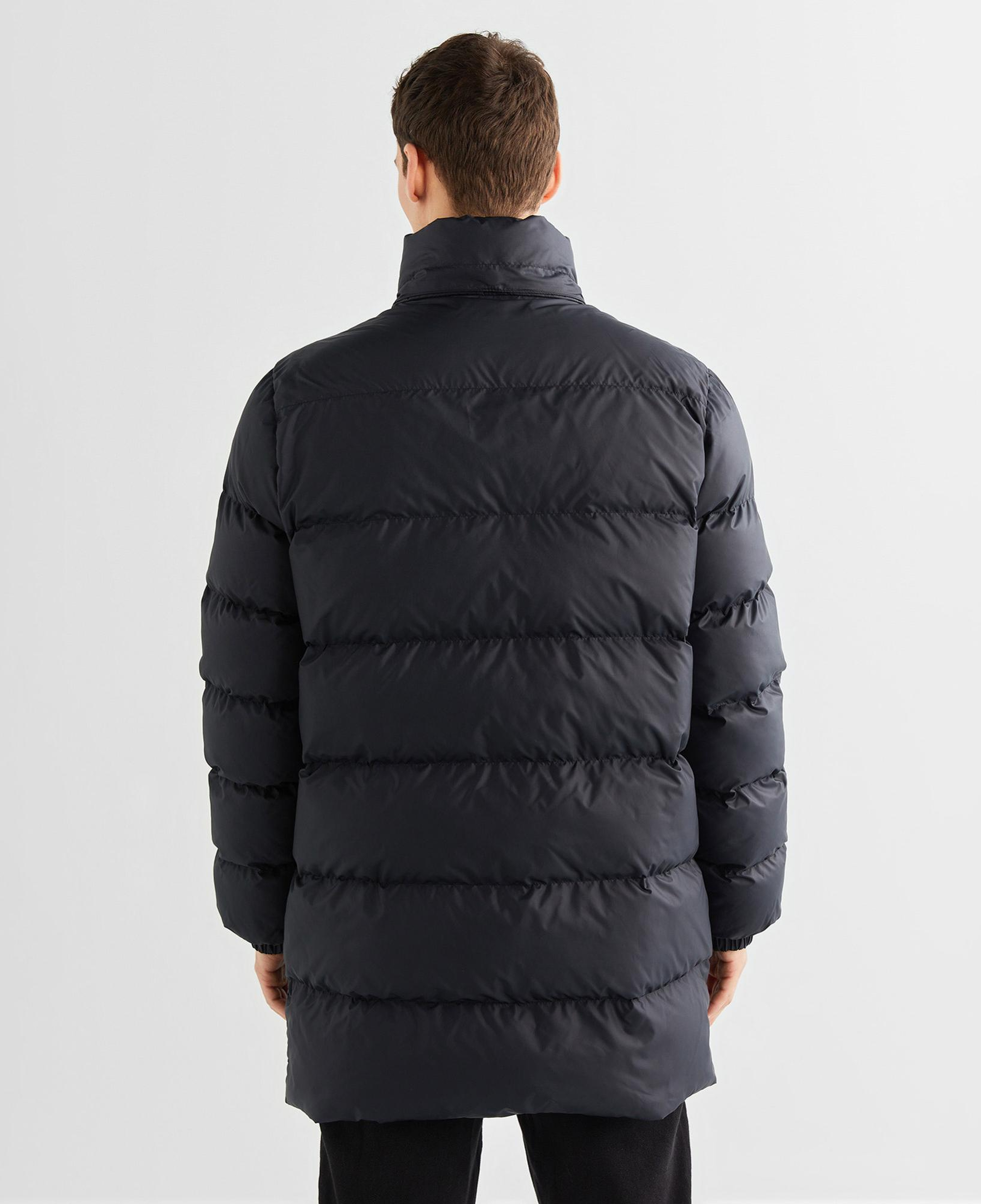 GANT Erkek Siyah Kapüşonlu Mont