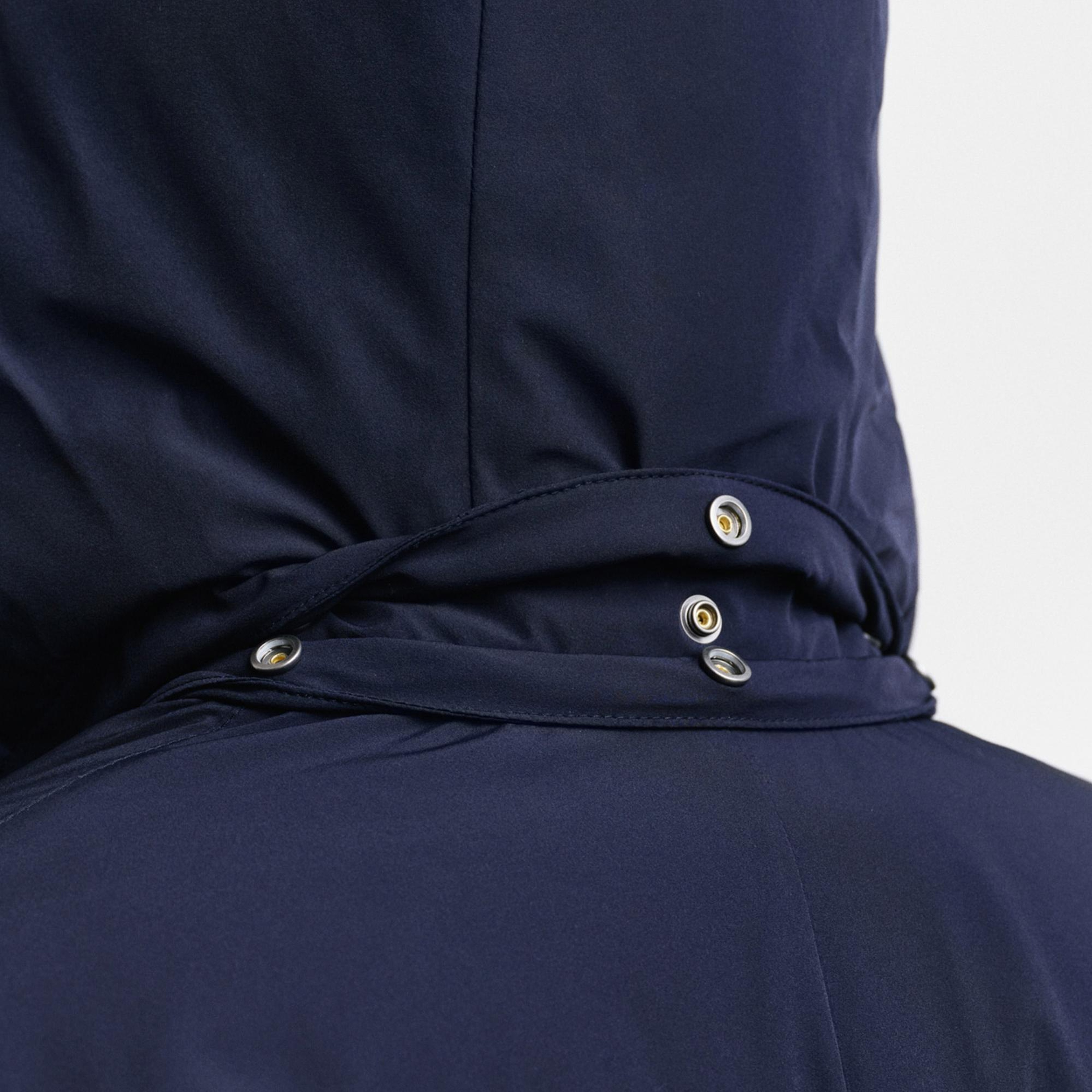 GANT Erkek Lacivert Kapüşonlu Mont