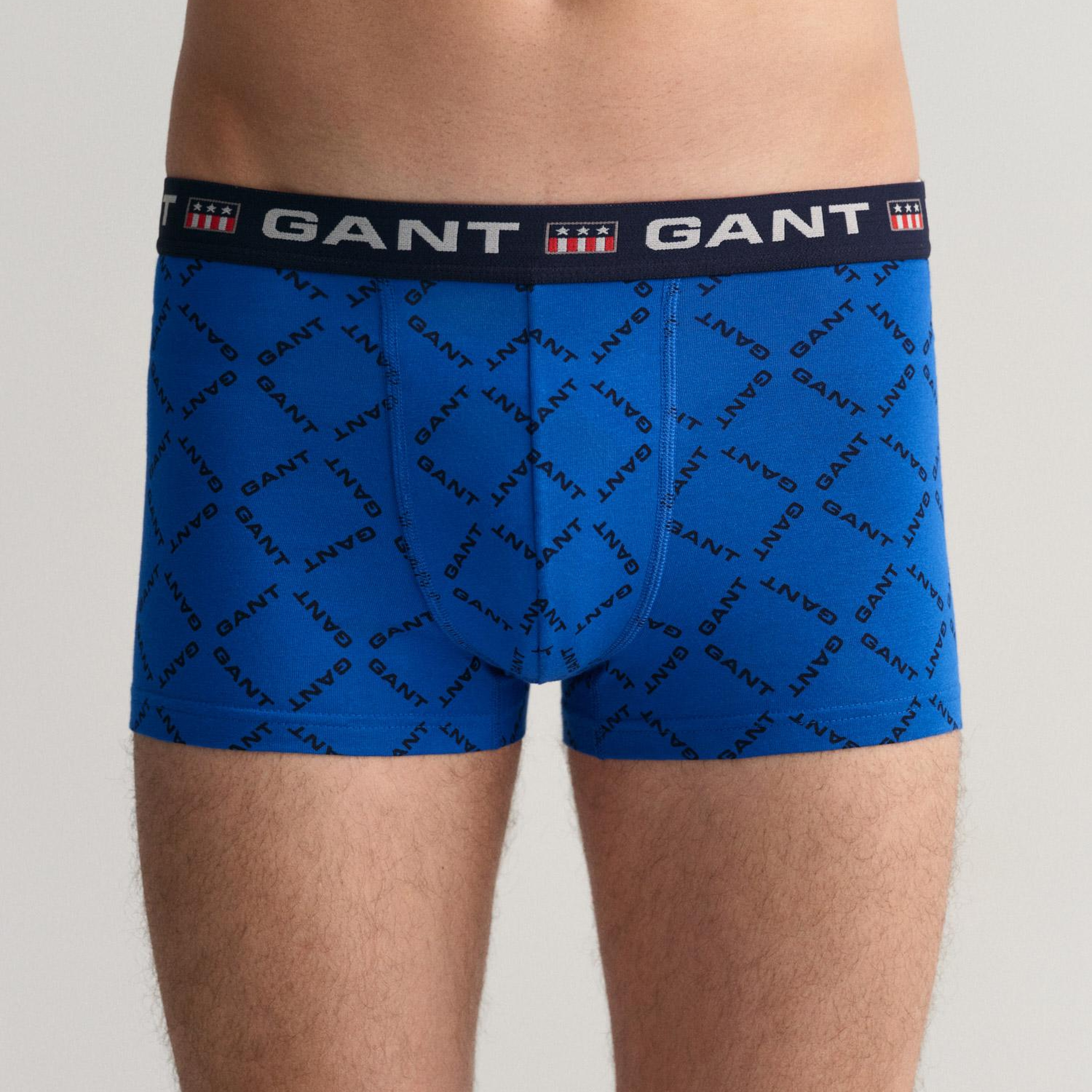 GANT Classic Erkek Mavi 3'lü Boxer